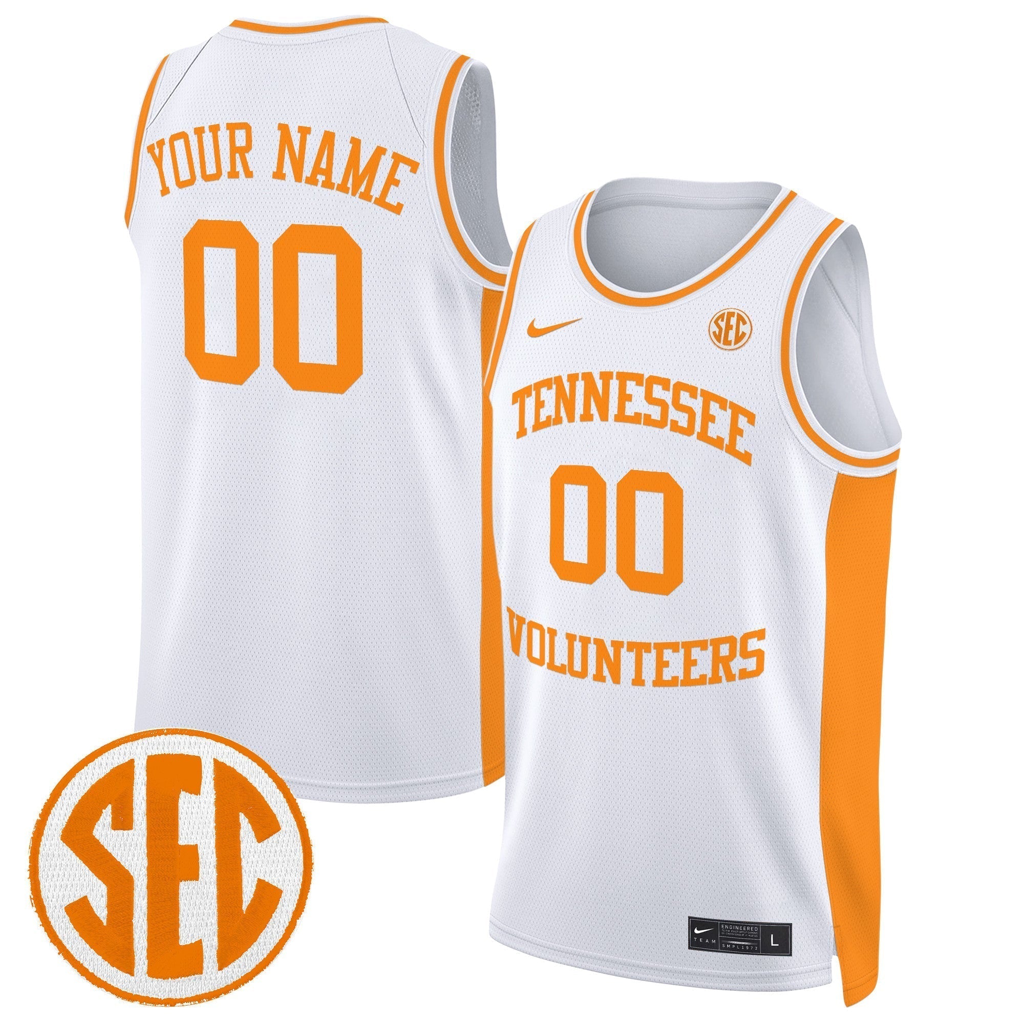 TENN 2024 Swingman Basketball Custom Jersey - Stitched