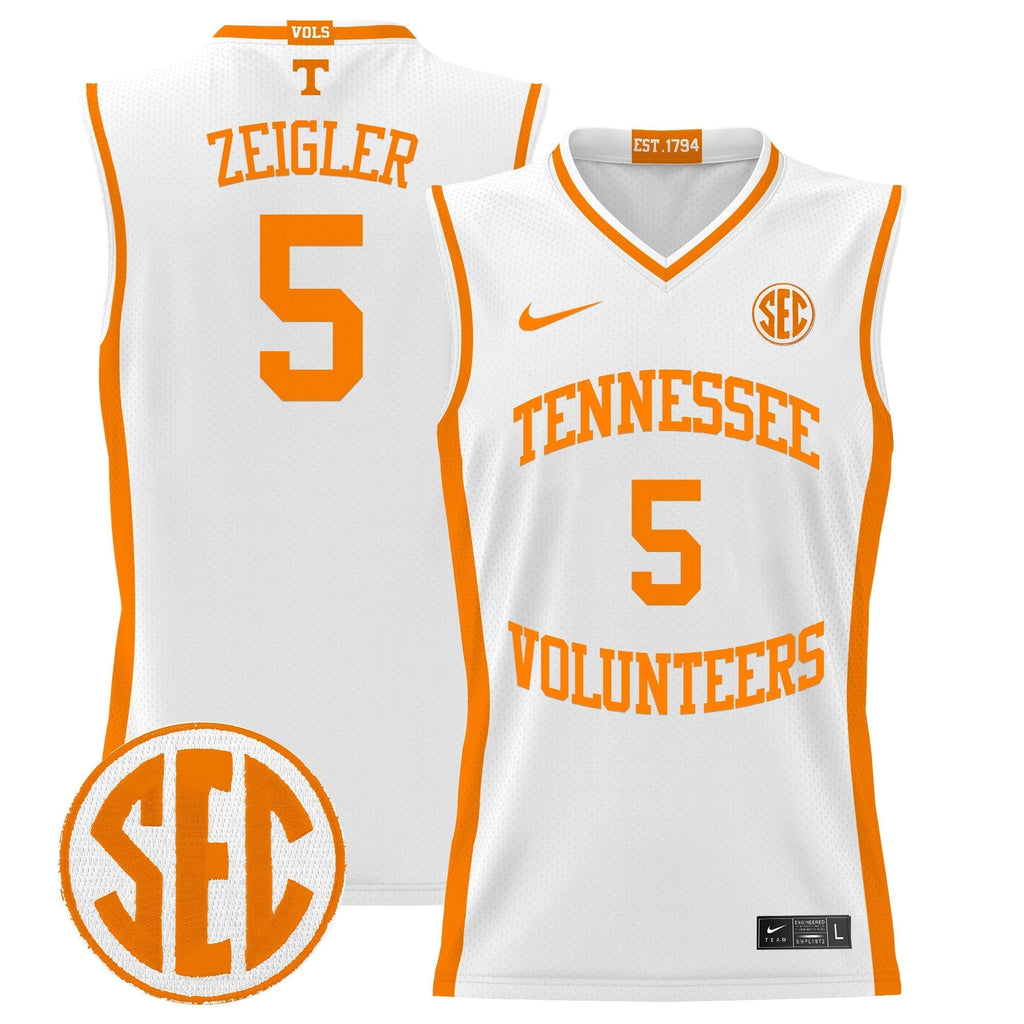 TENN 2024 Lightweight Basketball Jersey - Stitched