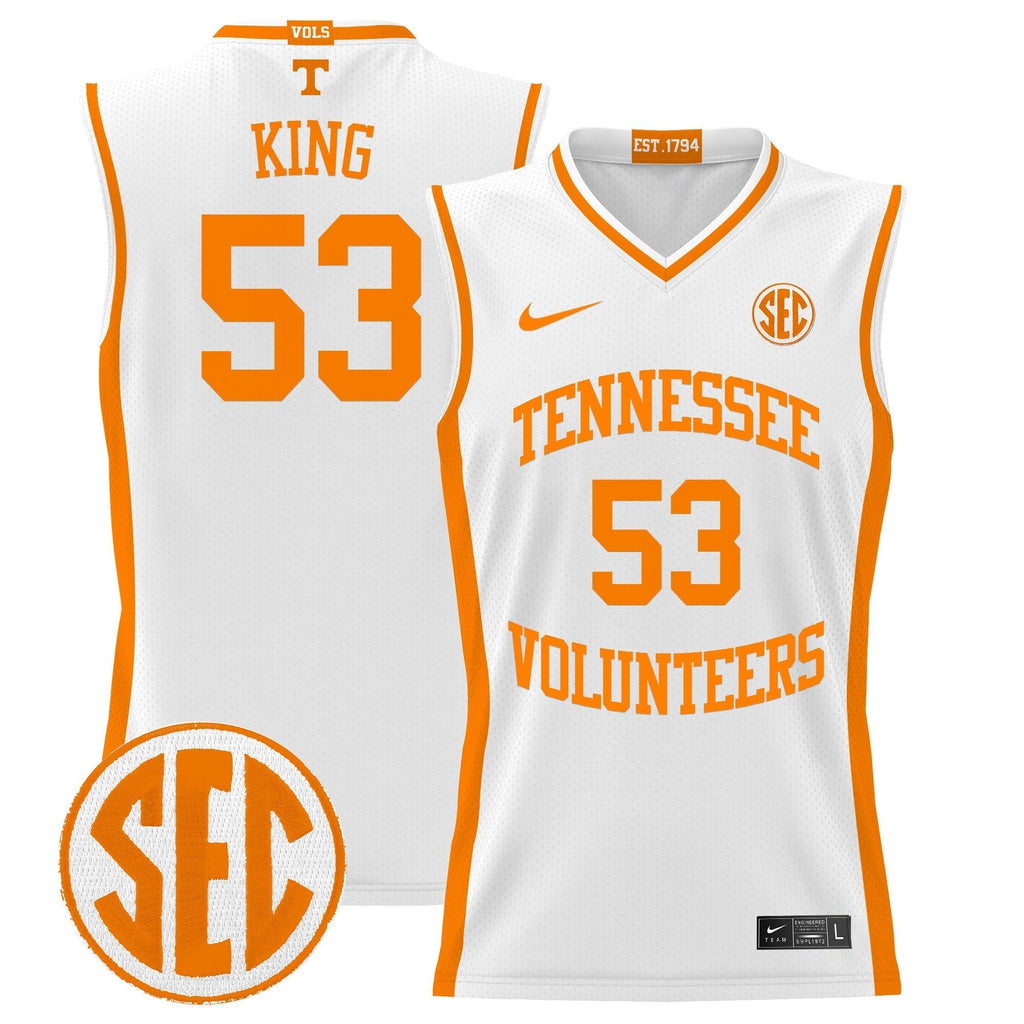 TENN 2024 Lightweight Basketball Jersey - Stitched