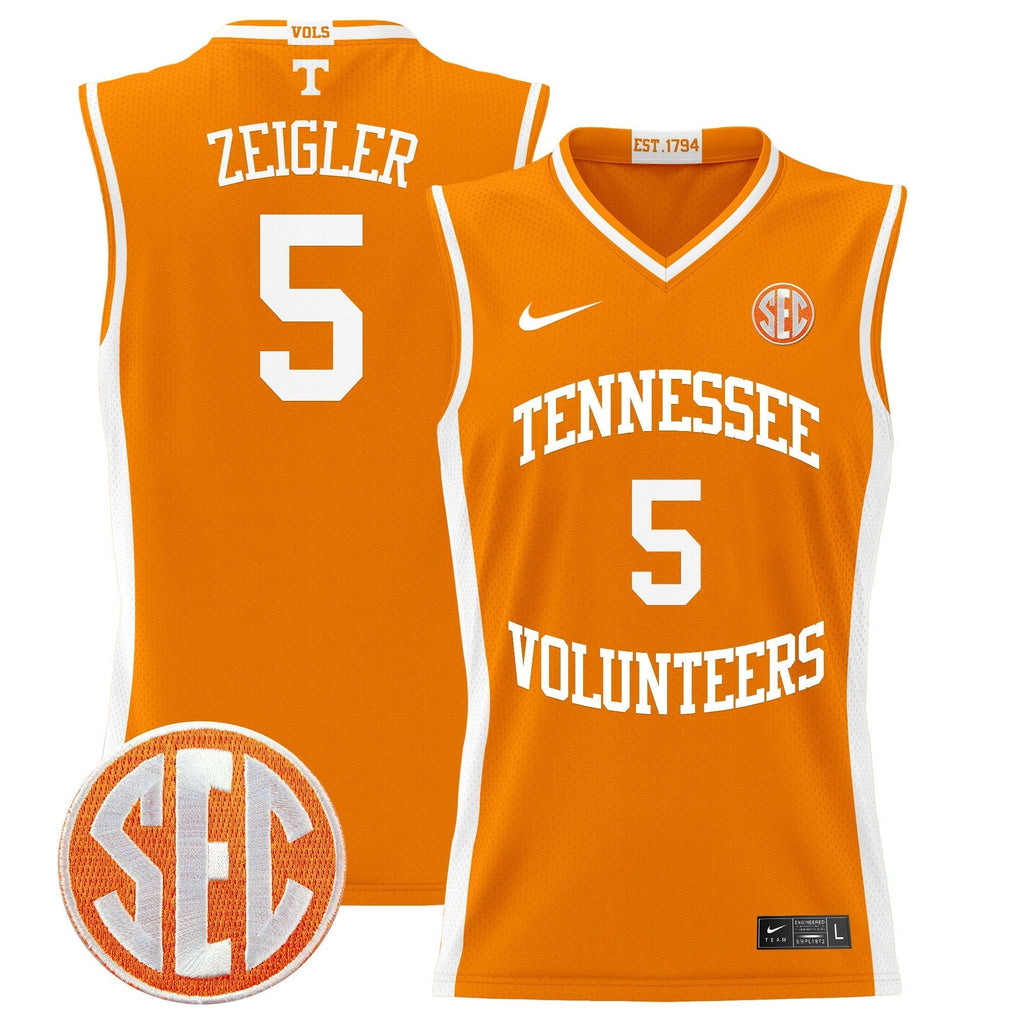 TENN 2024 Lightweight Basketball Jersey - Stitched