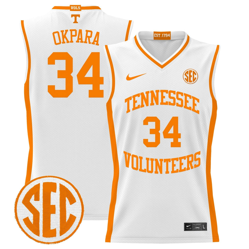 TENN 2024 Lightweight Basketball Jersey - Stitched