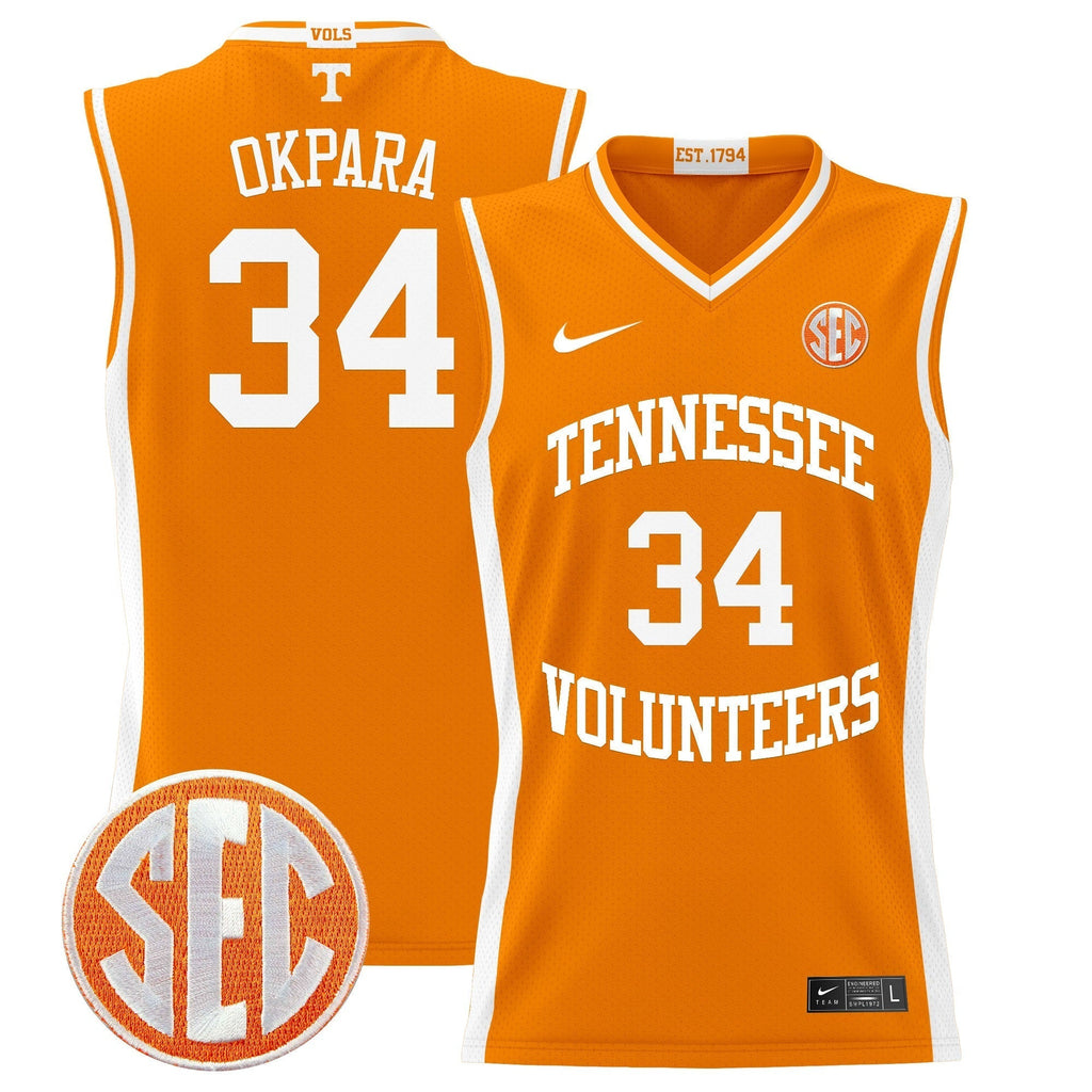 TENN 2024 Lightweight Basketball Jersey - Stitched