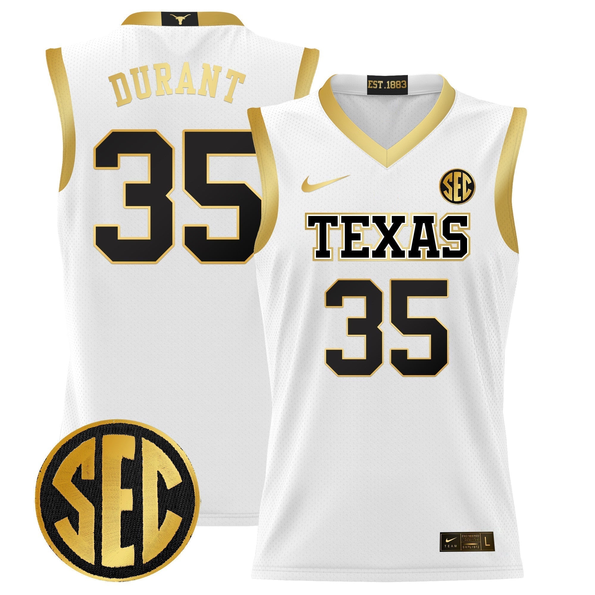 TEX 2024 Lightweight Basketball Jersey - Stitched
