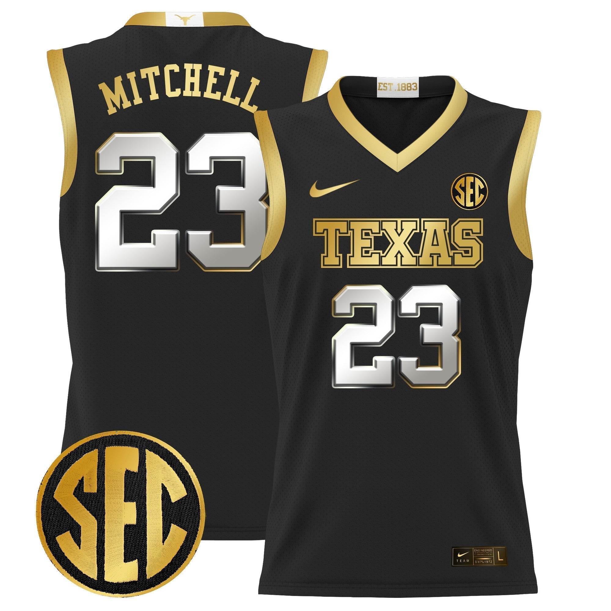TEX 2024 Lightweight Basketball Jersey - Stitched