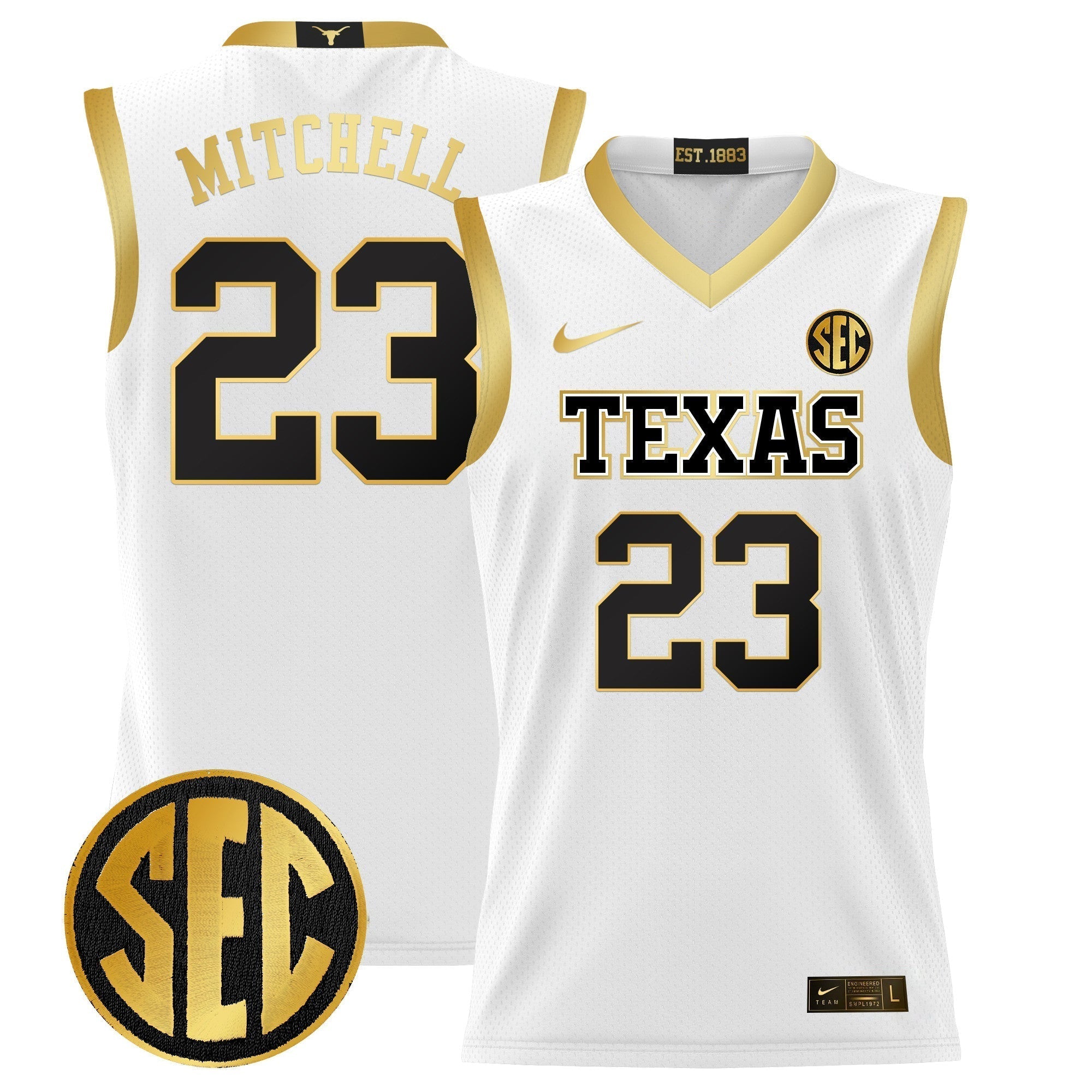 TEX 2024 Lightweight Basketball Jersey - Stitched