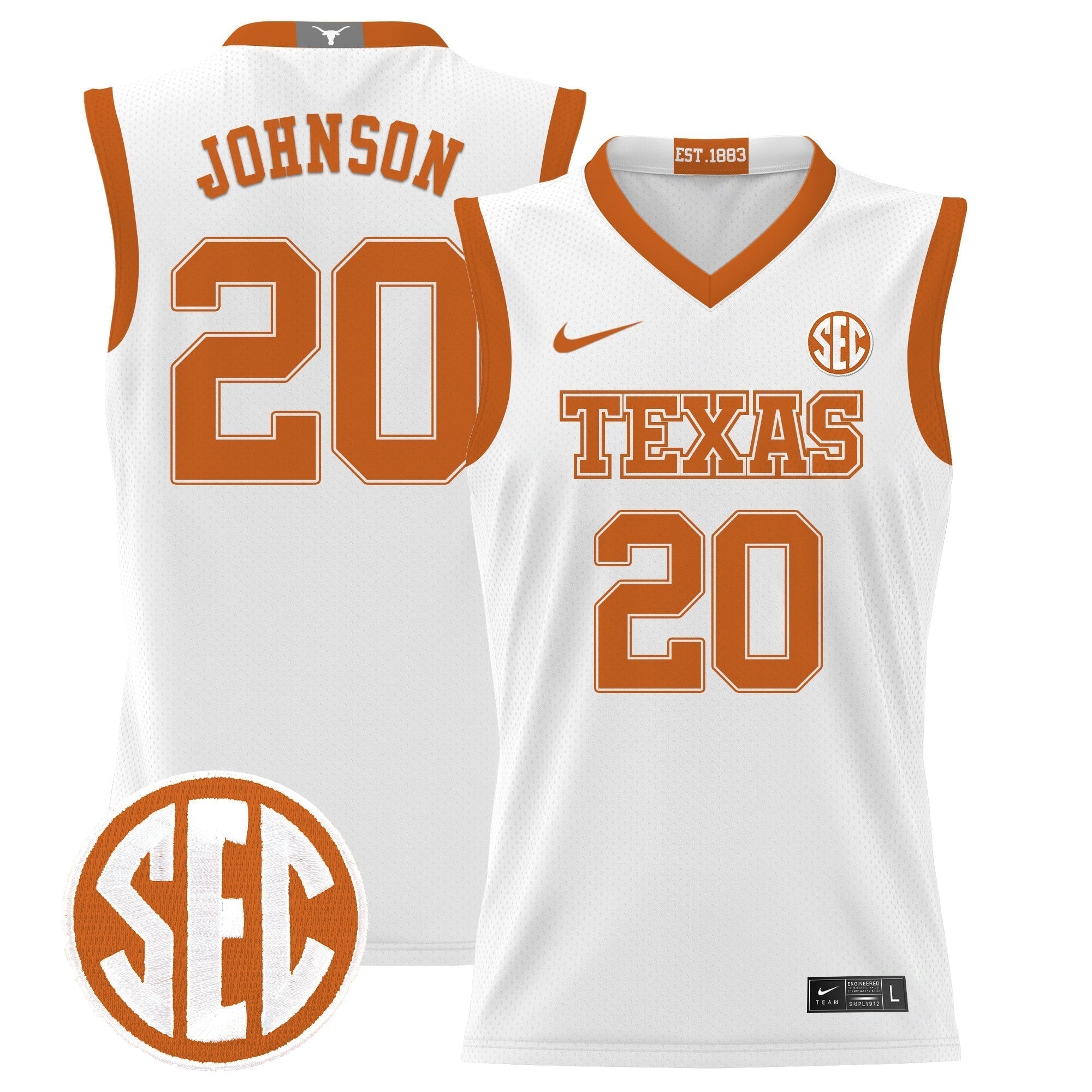 TEX 2024 Lightweight Basketball Jersey - Stitched