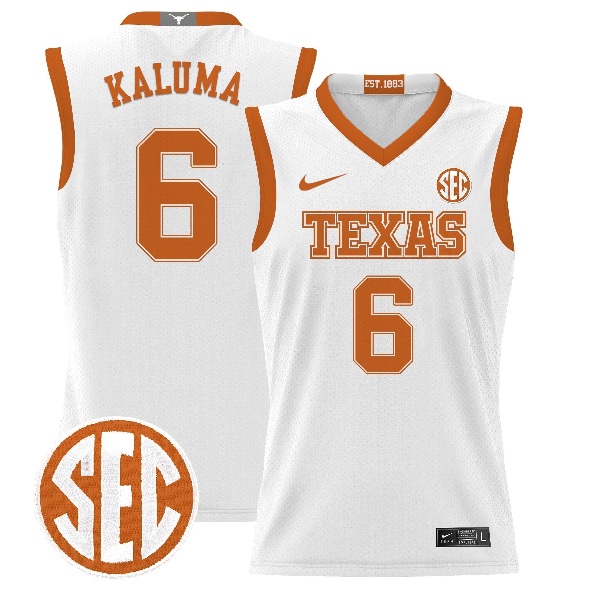 TEX 2024 Lightweight Basketball Jersey - Stitched