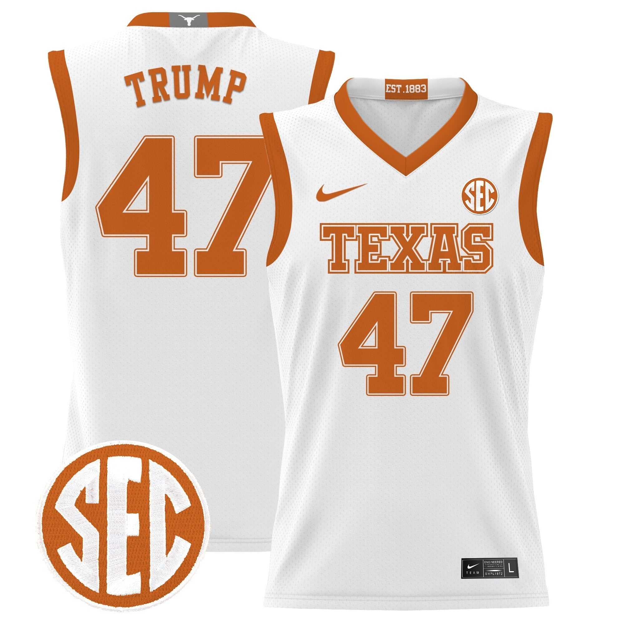 TEX 2024 Lightweight Basketball Jersey - Stitched