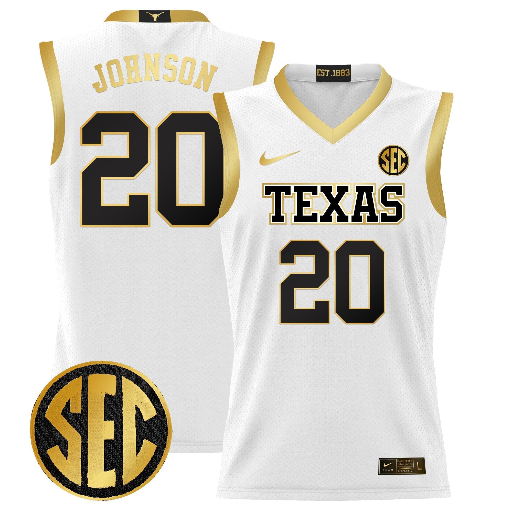 TEX 2024 Lightweight Basketball Jersey - Stitched