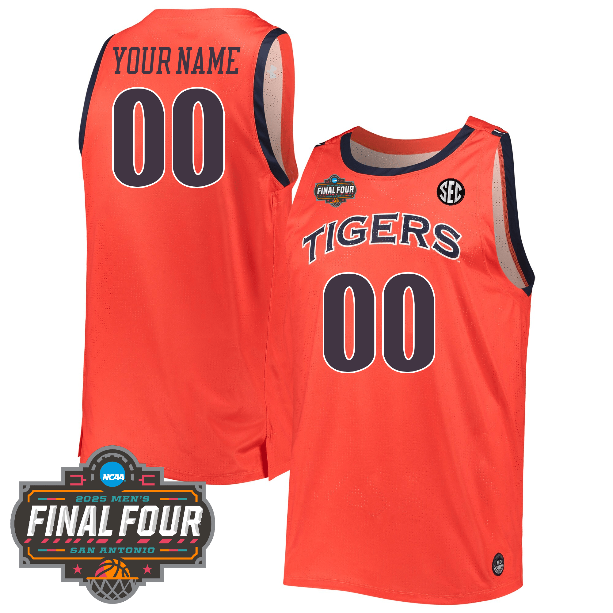 Custom AUB Basketball 24/25 Jersey - Final Four Patch