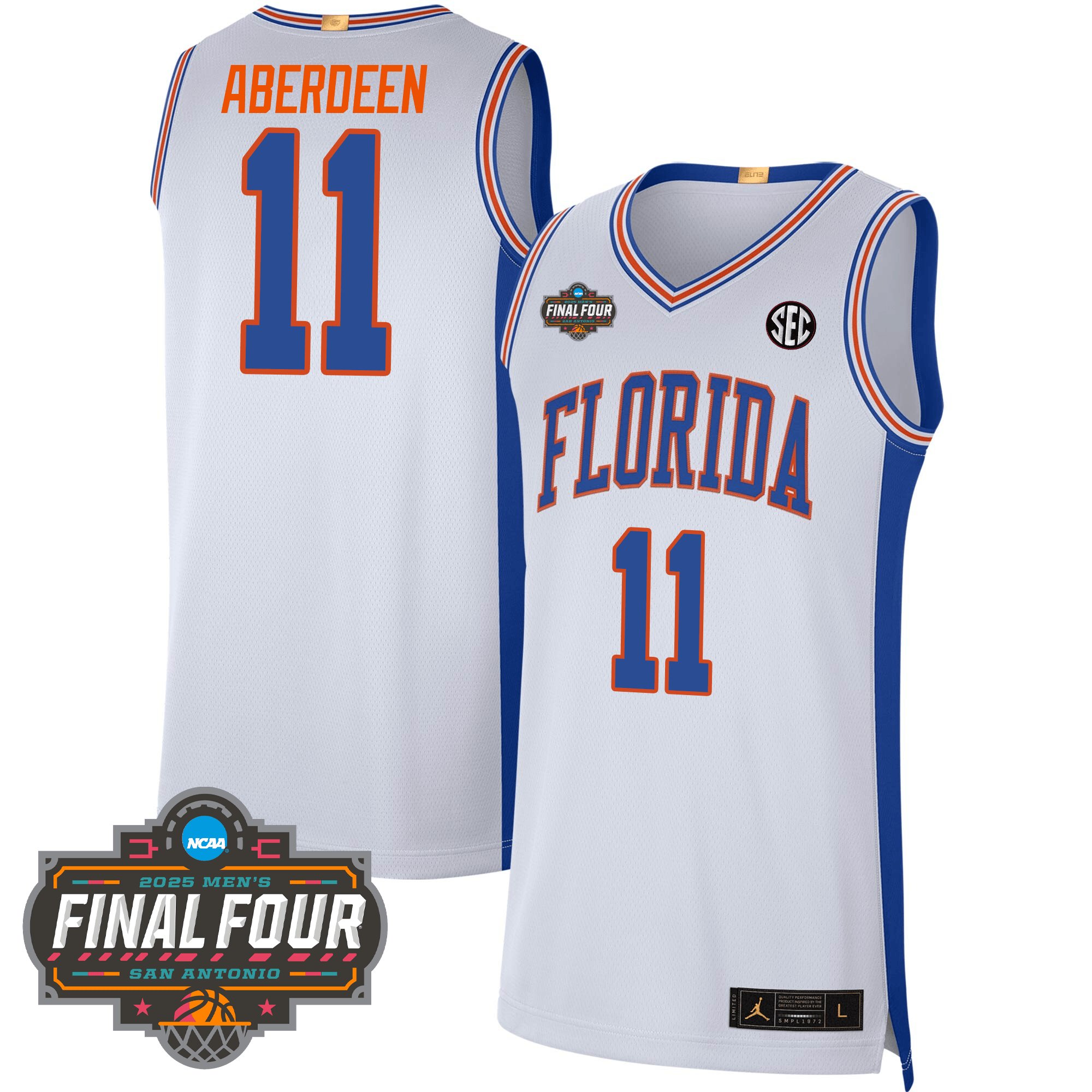 UF Basketball 24/25 Jersey - Final Four Patch