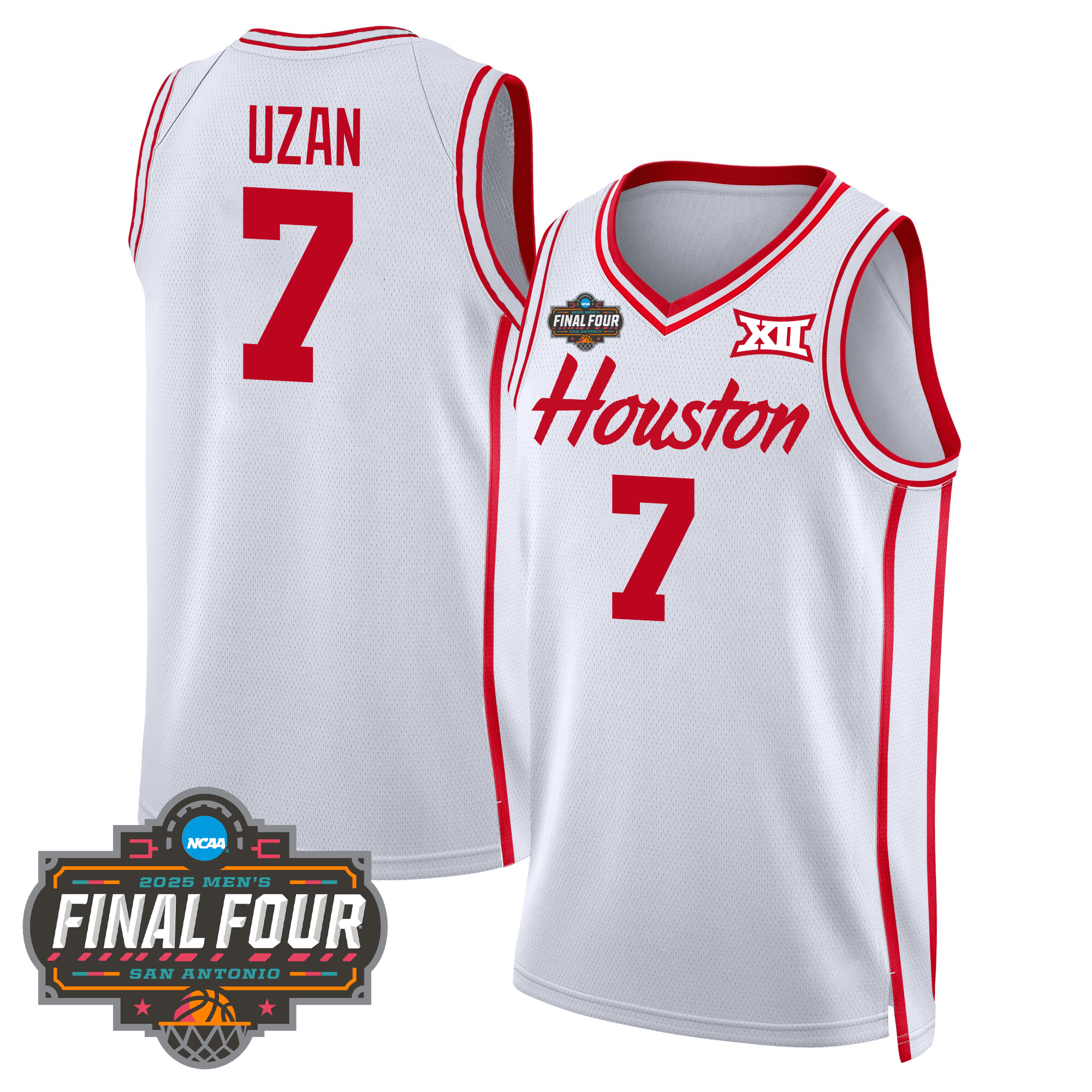HOU Basketball 24/25 Jersey - Final Four Patch