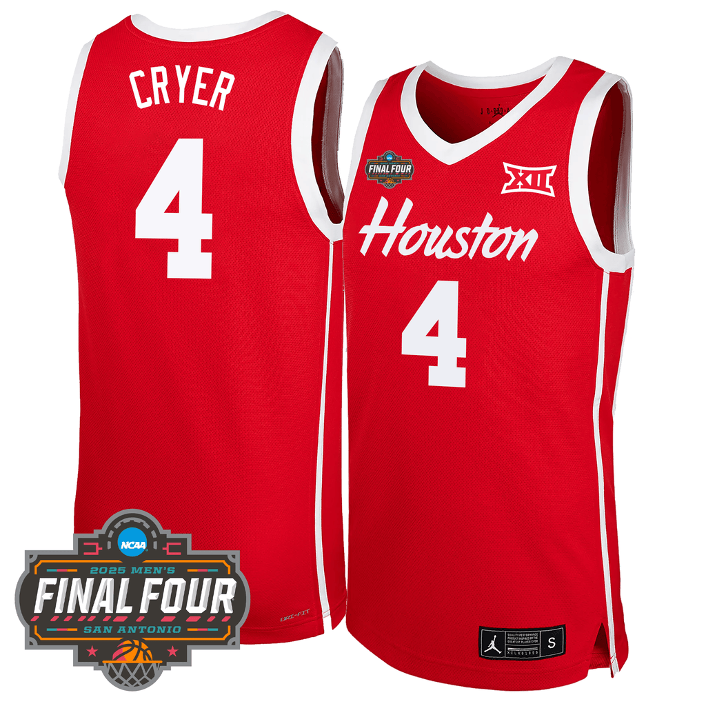 HOU Basketball 24/25 Jersey - Final Four Patch