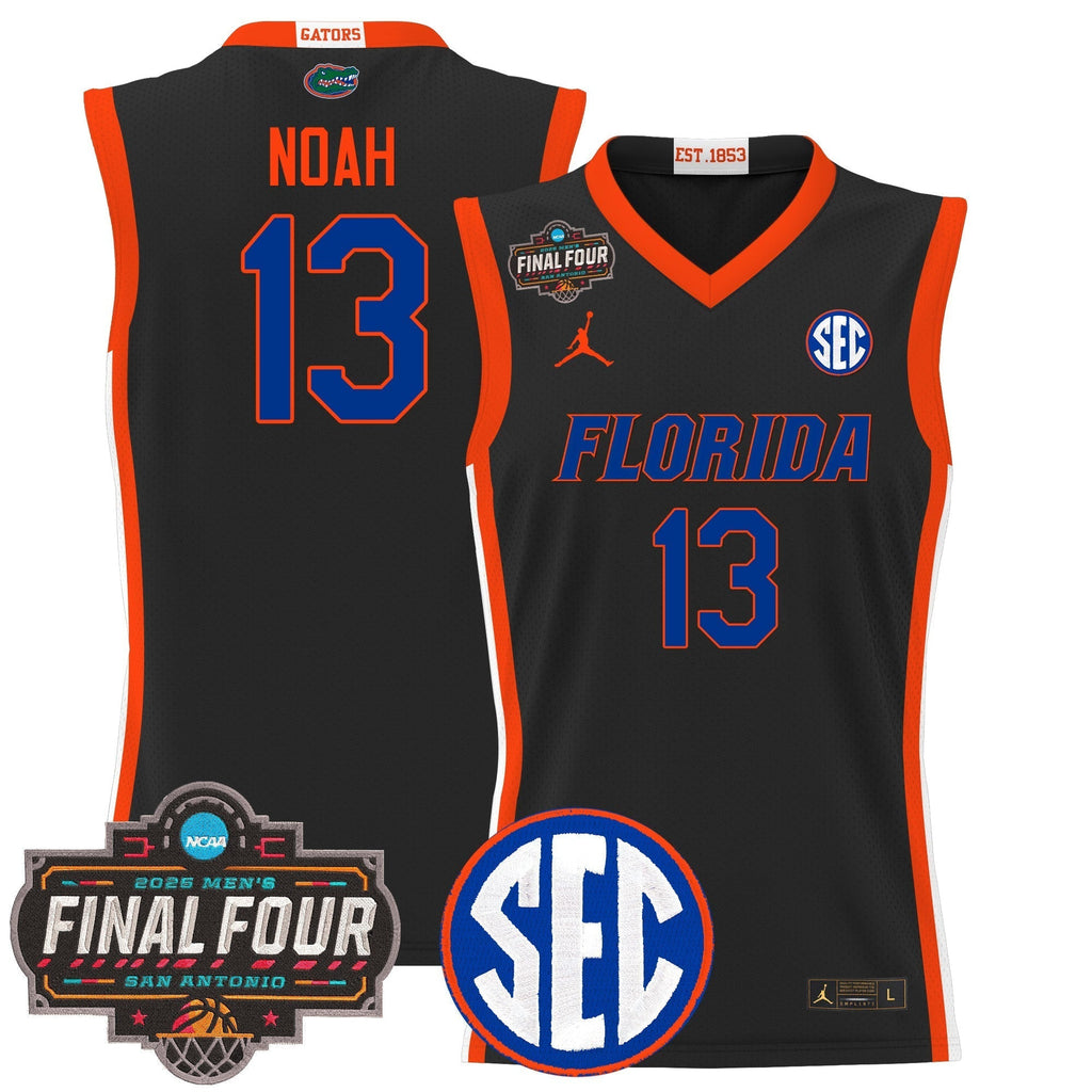 UF 2025 Final Four Patch Basketball Jersey - Stitched