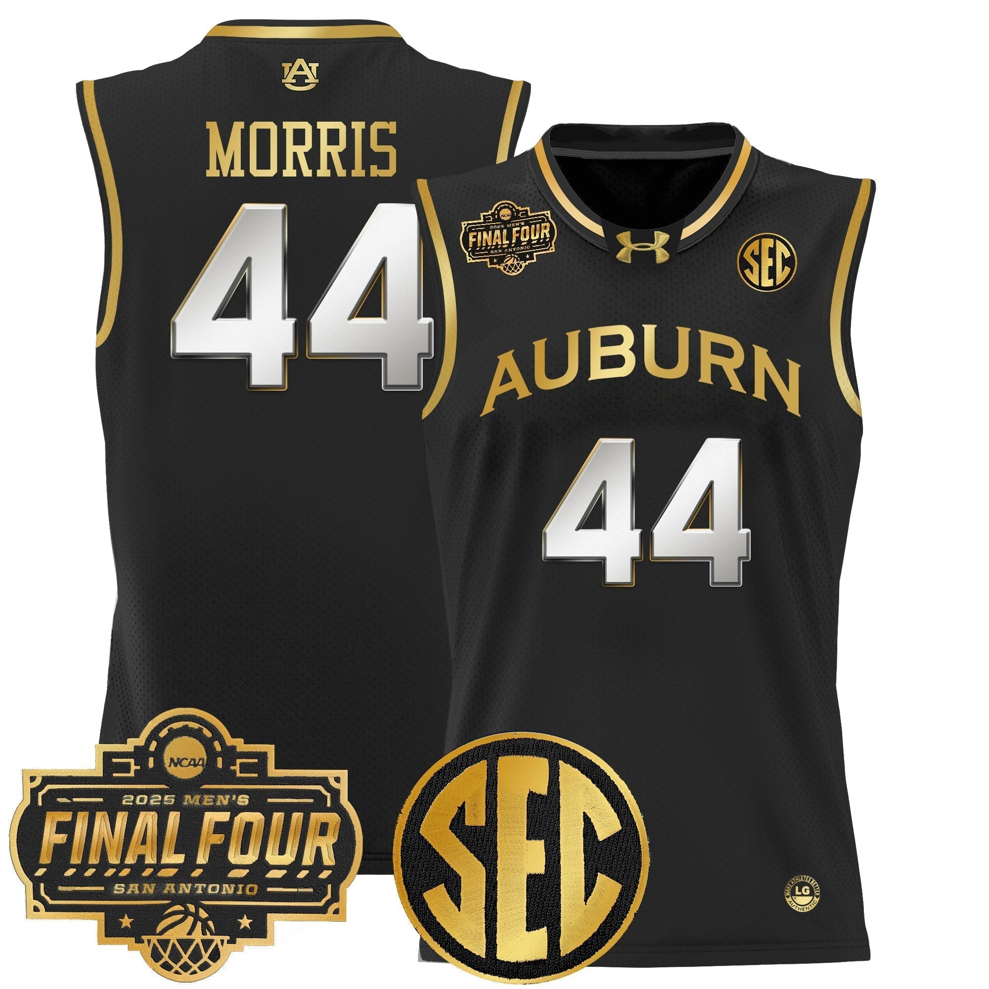 AUB 2025 Final Four Patch Lightweight Basketball Jersey - Stitched