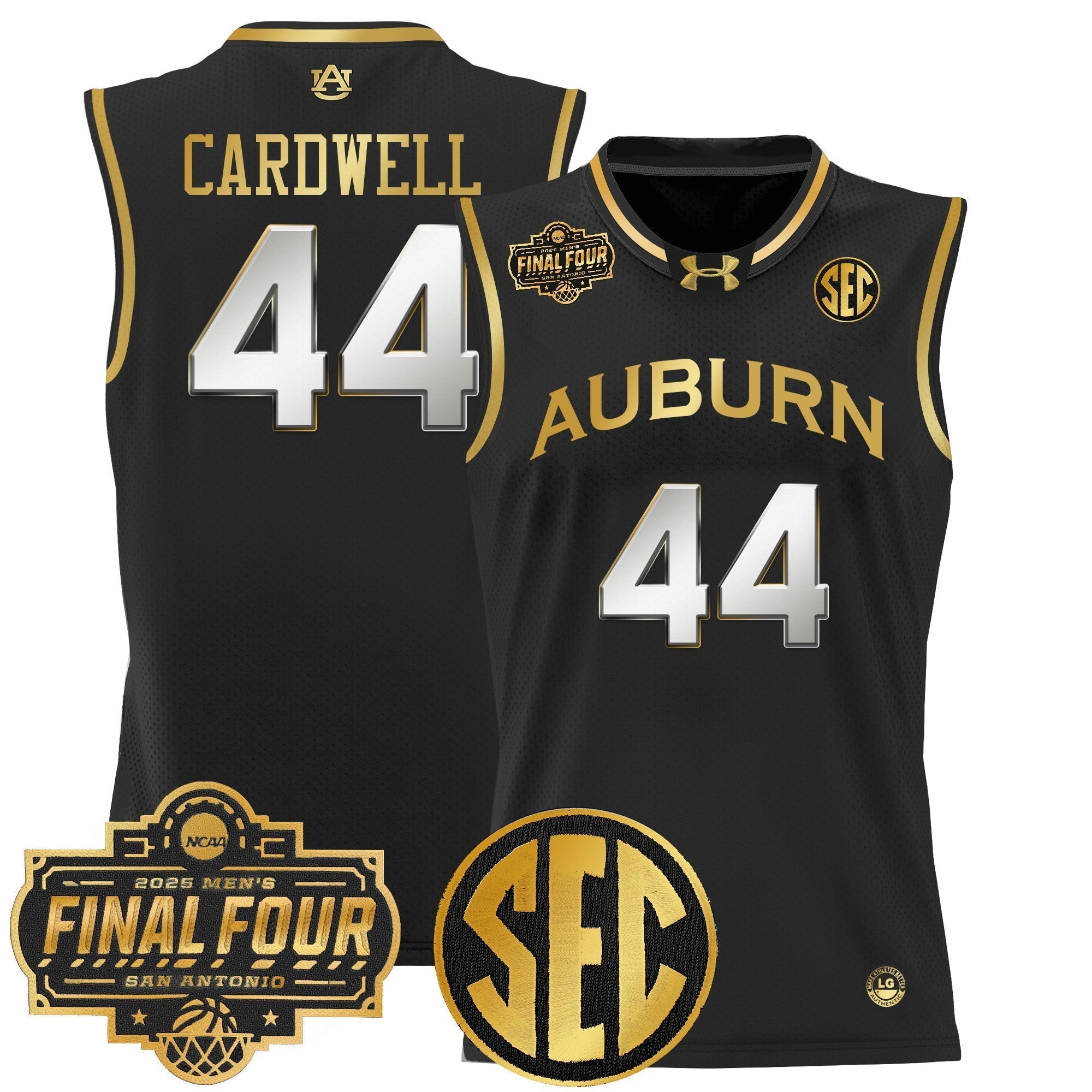 AUB 2025 Final Four Patch Lightweight Basketball Jersey - Stitched
