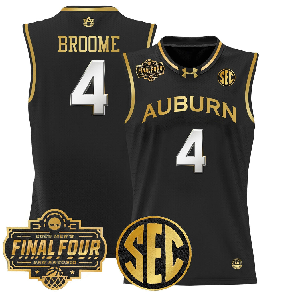 AUB 2025 Final Four Patch Lightweight Basketball Jersey - Stitched