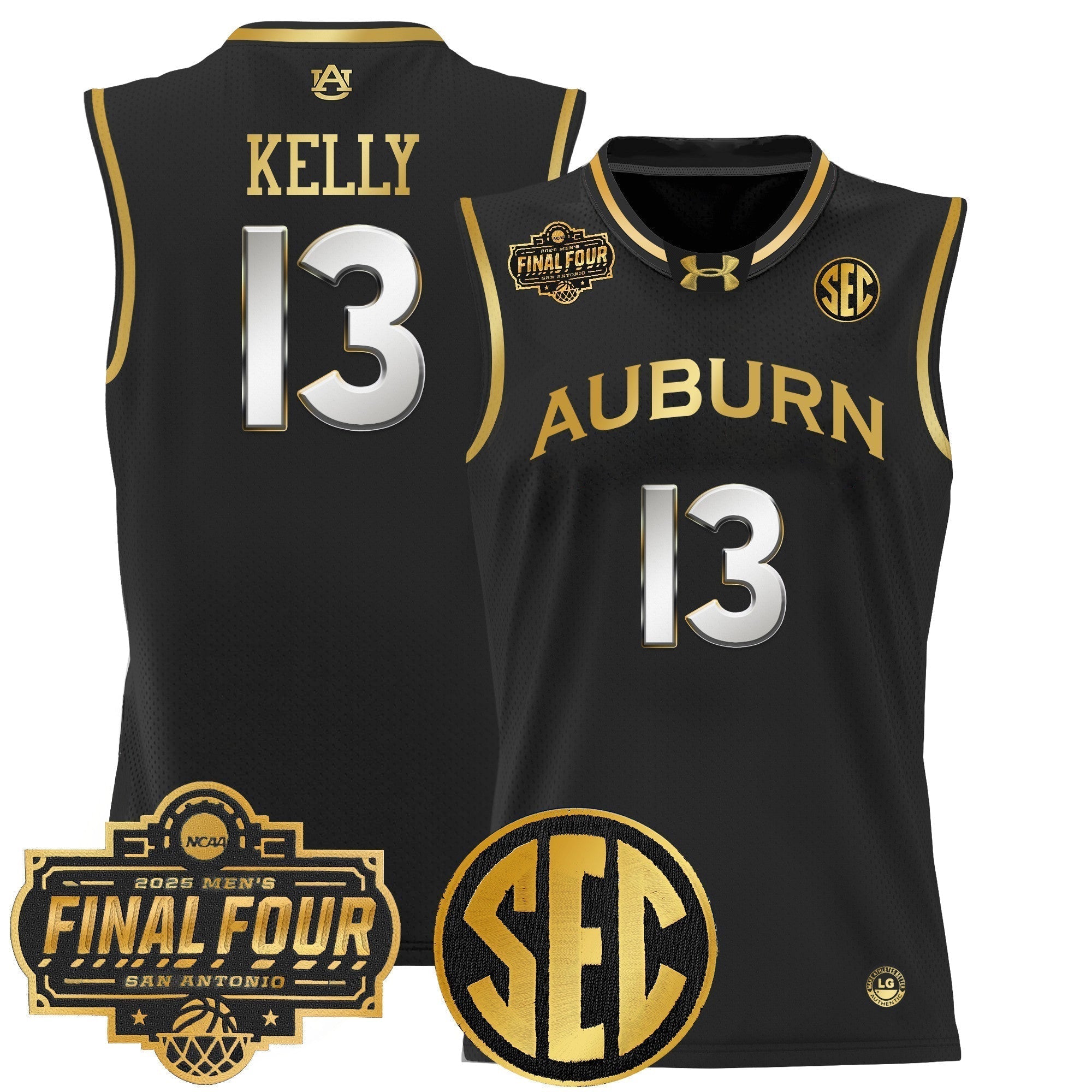 AUB 2025 Final Four Patch Lightweight Basketball Jersey - Stitched