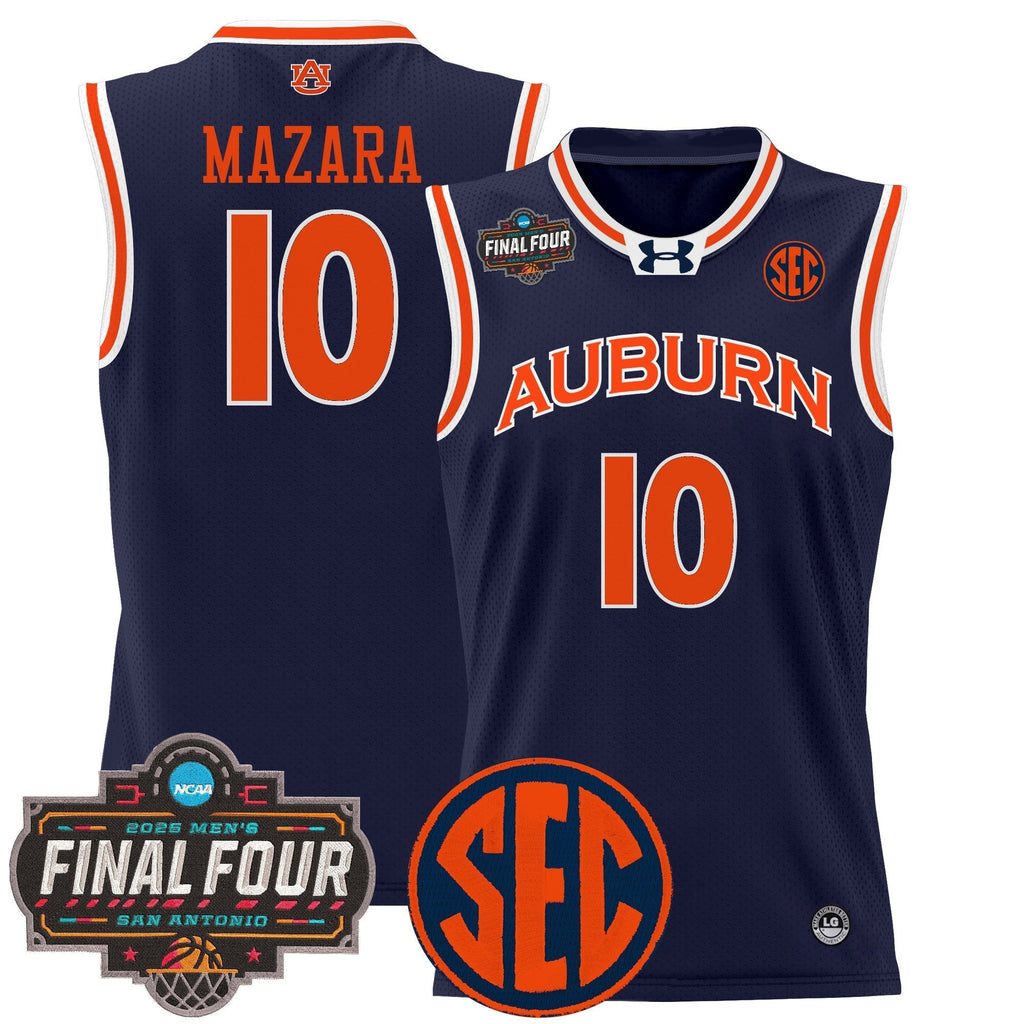 AUB 2025 Final Four Patch Lightweight Basketball Jersey - Stitched