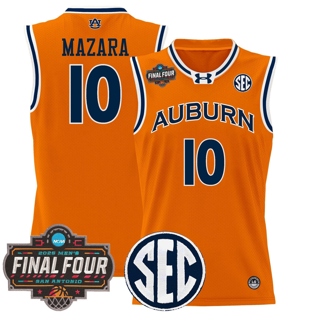 AUB 2025 Final Four Patch Lightweight Basketball Jersey - Stitched