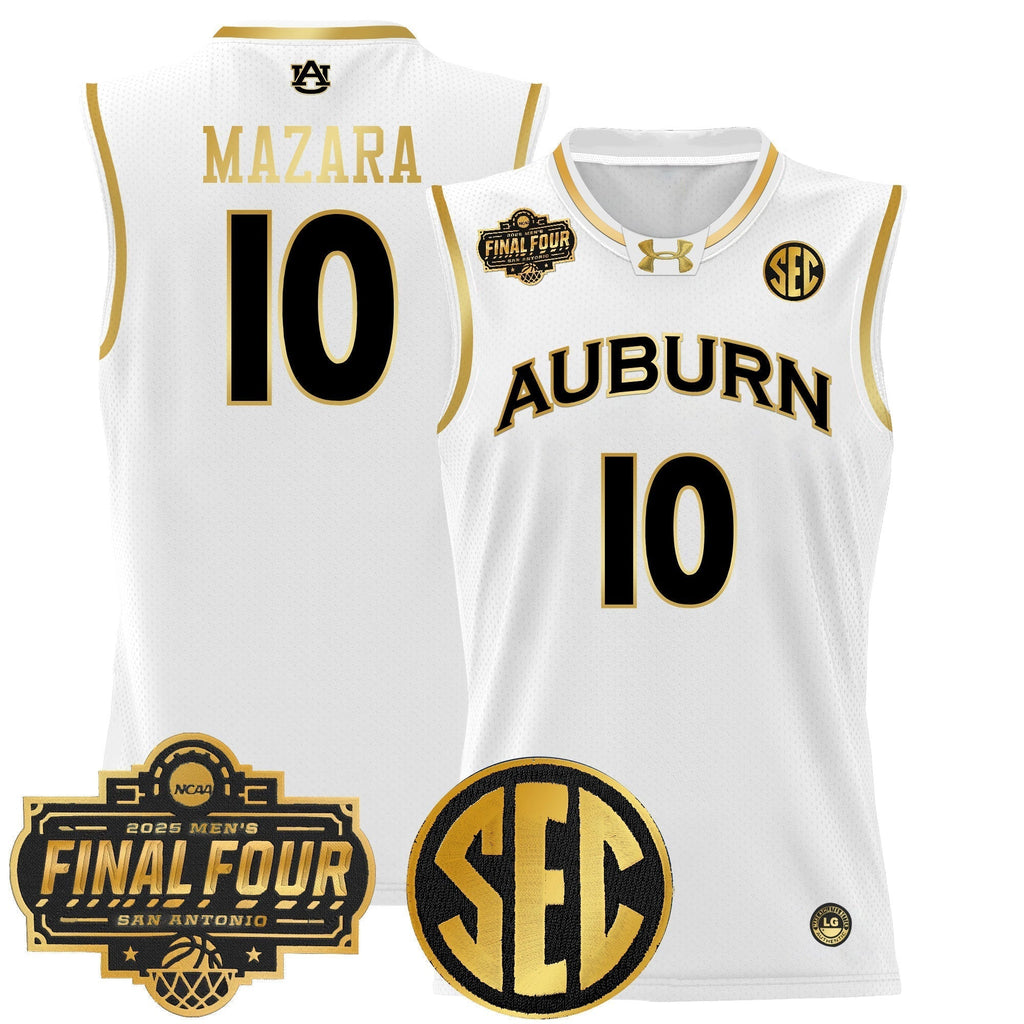 AUB 2025 Final Four Patch Lightweight Basketball Jersey - Stitched