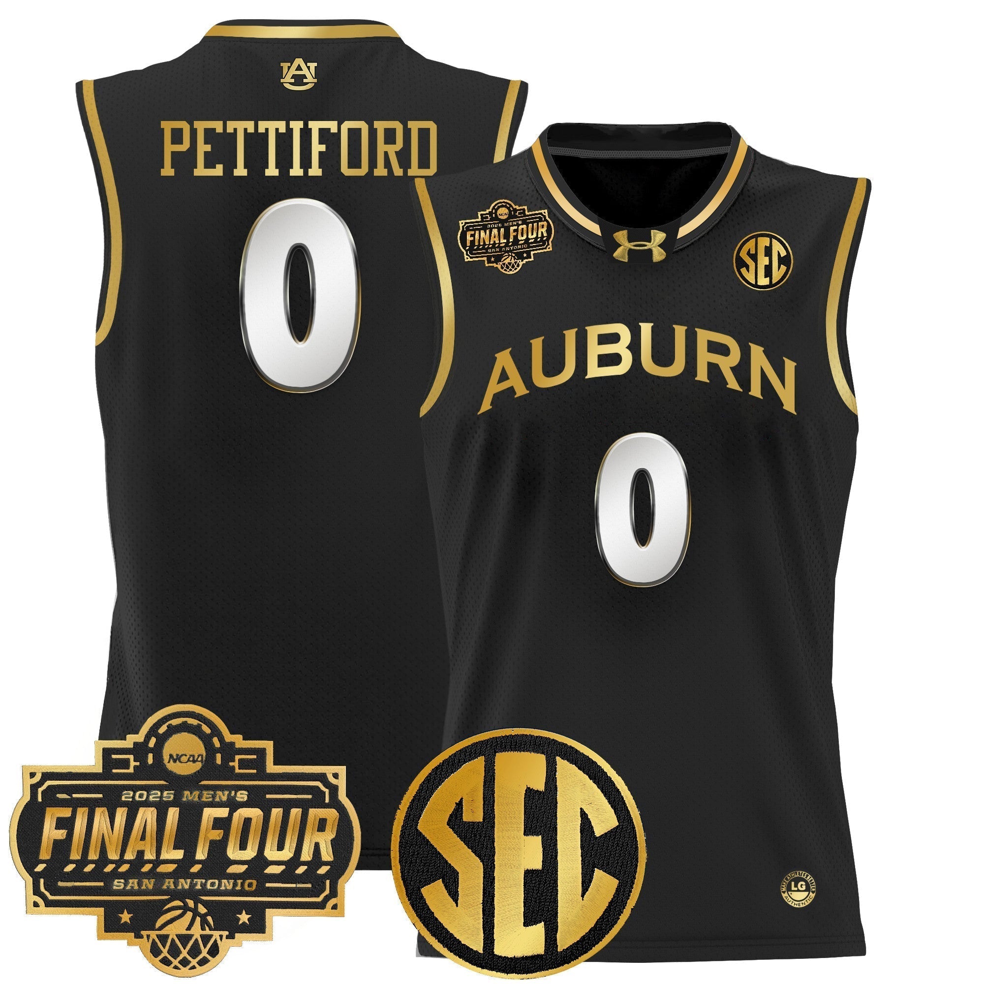 AUB 2025 Final Four Patch Lightweight Basketball Jersey - Stitched