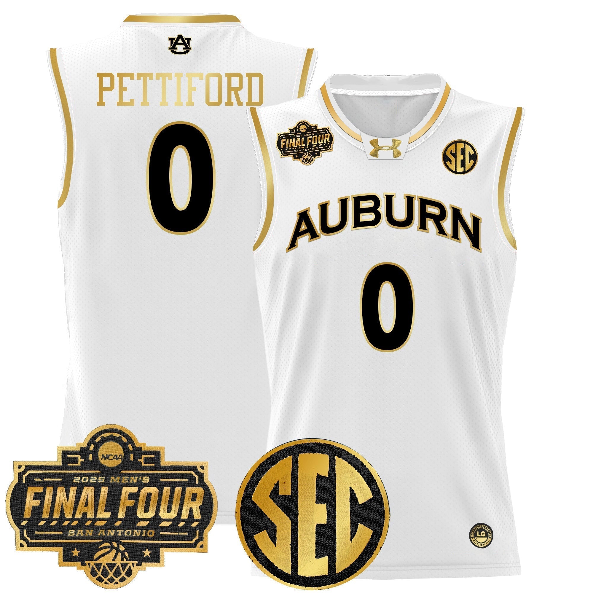 AUB 2025 Final Four Patch Lightweight Basketball Jersey - Stitched