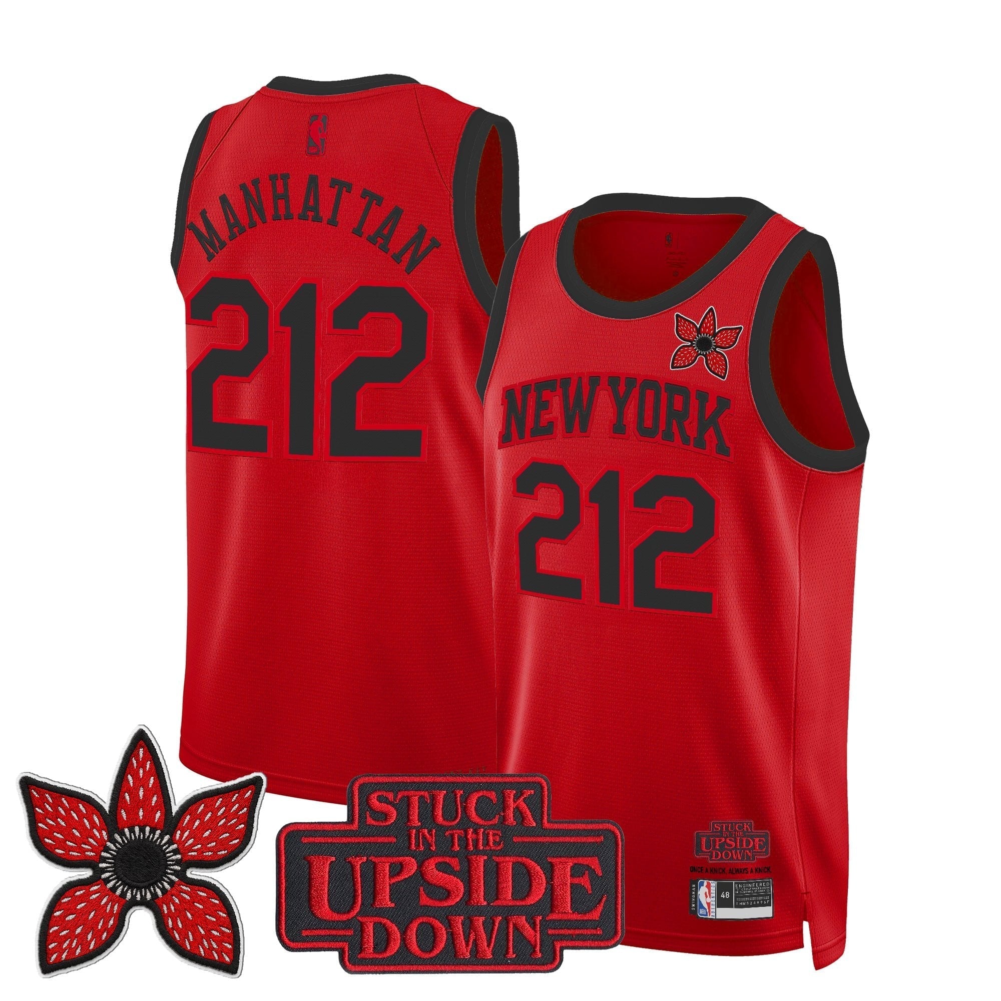 NYK 'Stranger Things Edition' Swingman Jersey - Stitched
