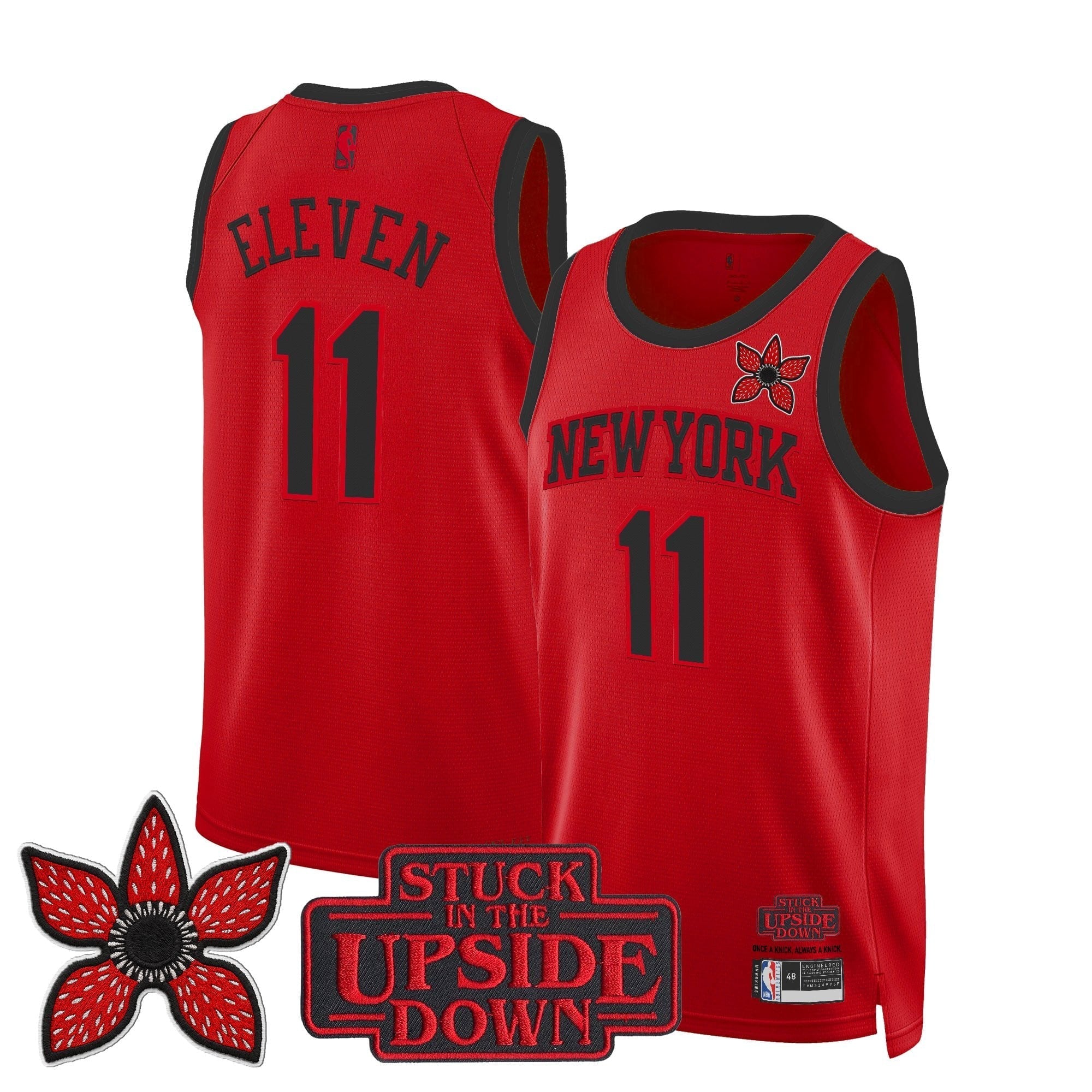 NYK 'Stranger Things Edition' Swingman Jersey - Stitched