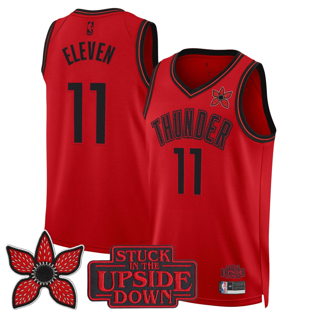 OKC 'Stranger Things Edition' Swingman Jersey - Stitched