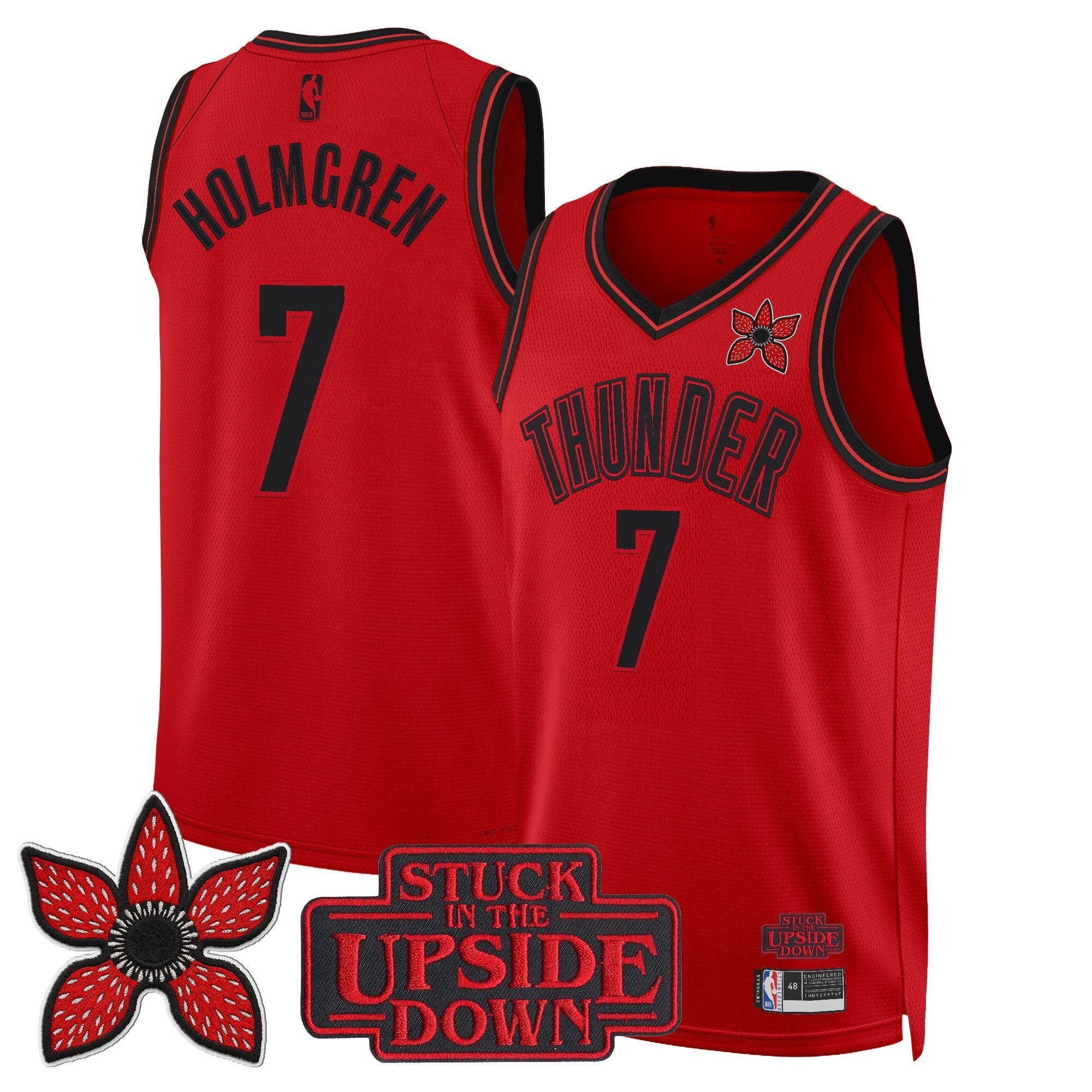 OKC 'Stranger Things Edition' Swingman Jersey - Stitched