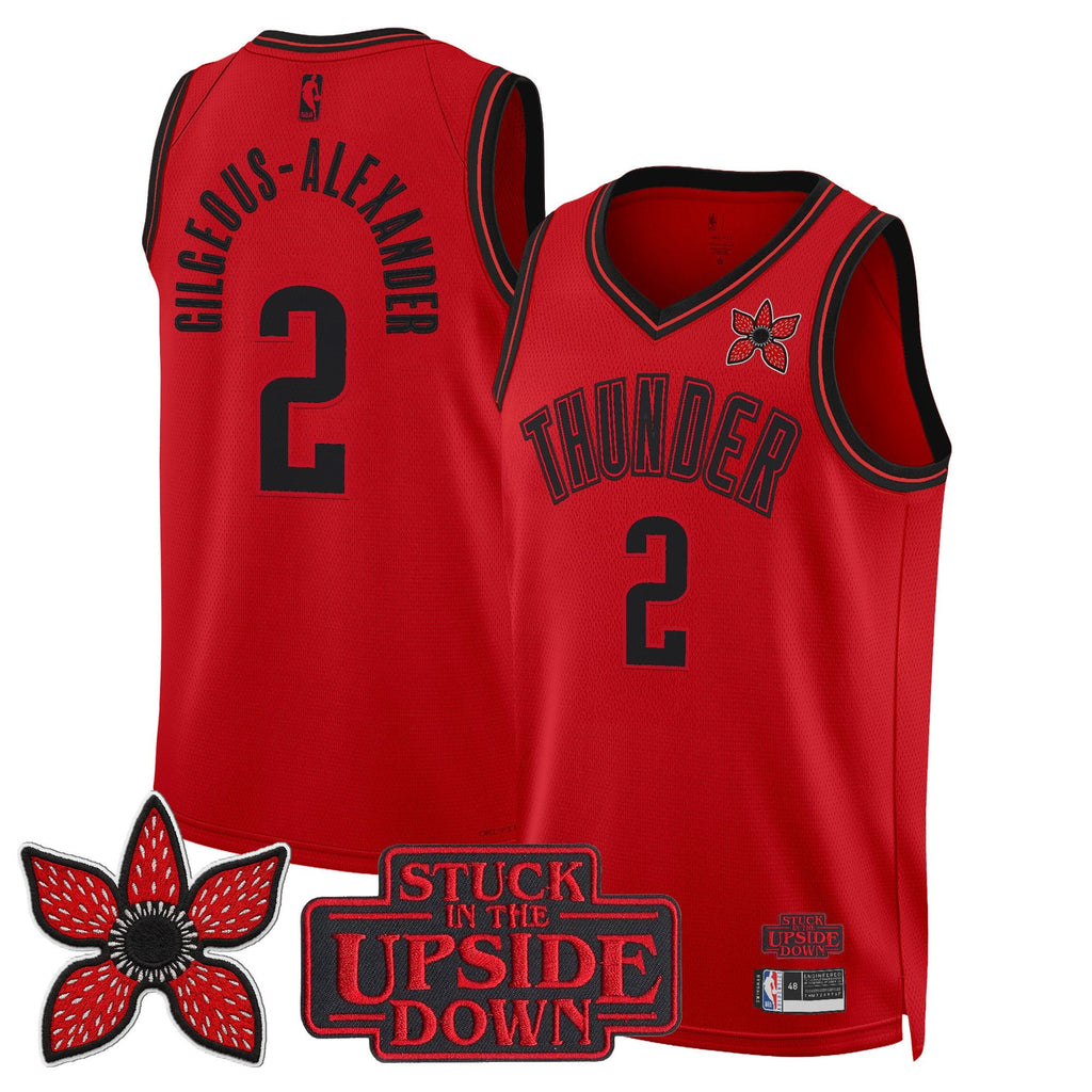 OKC 'Stranger Things Edition' Swingman Jersey - Stitched