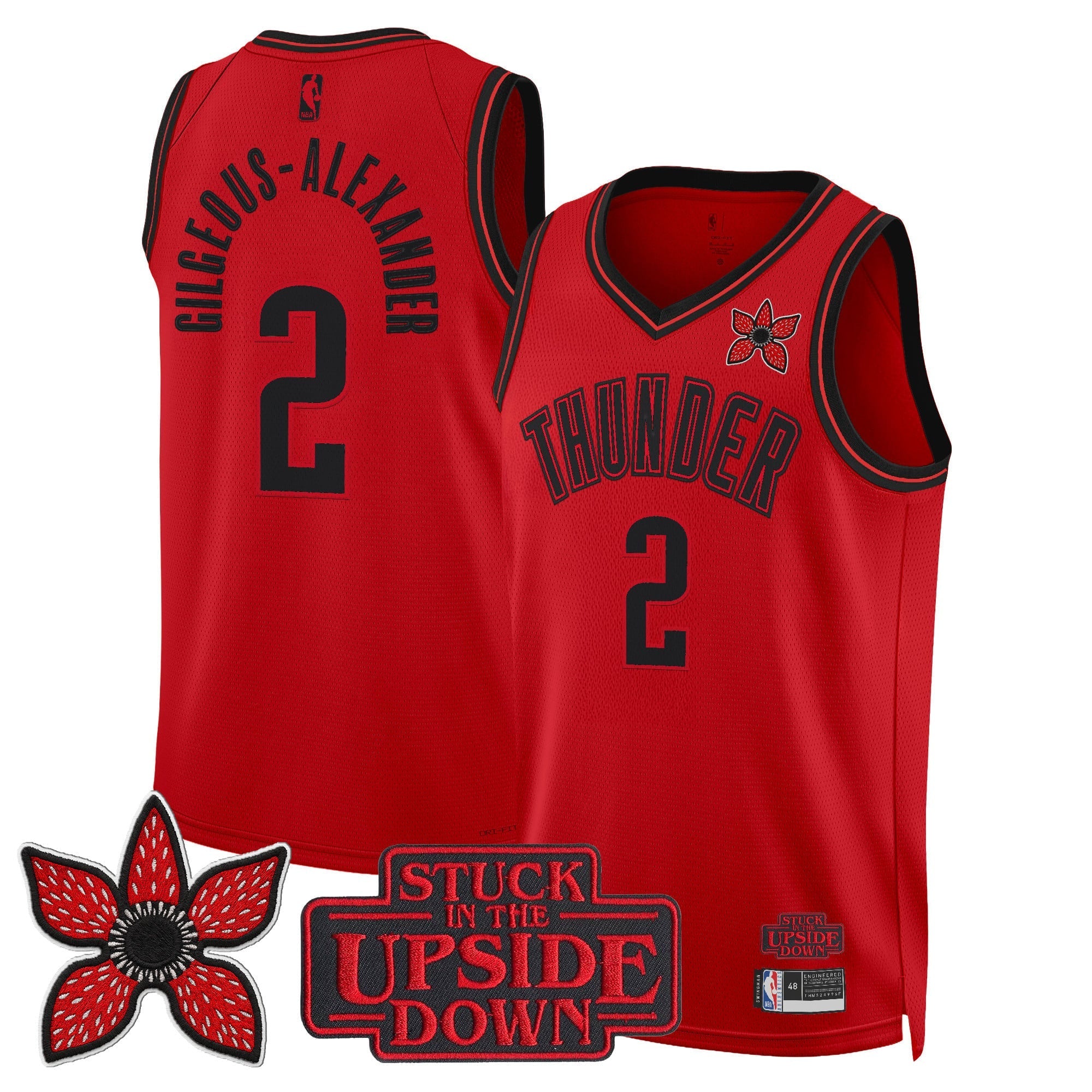 OKC 'Stranger Things Edition' Swingman Jersey - Stitched