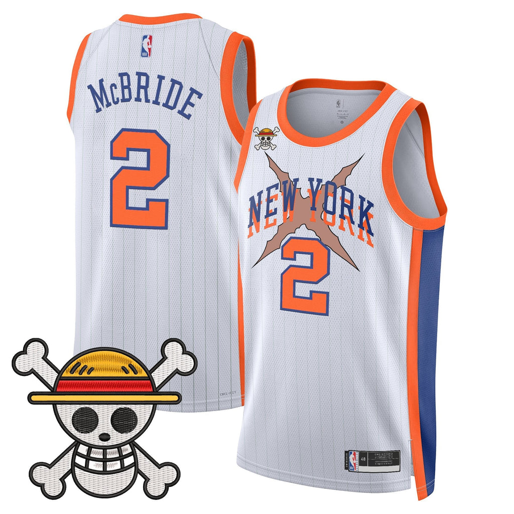 NYK x One Piece Swingman Jersey- Stitched