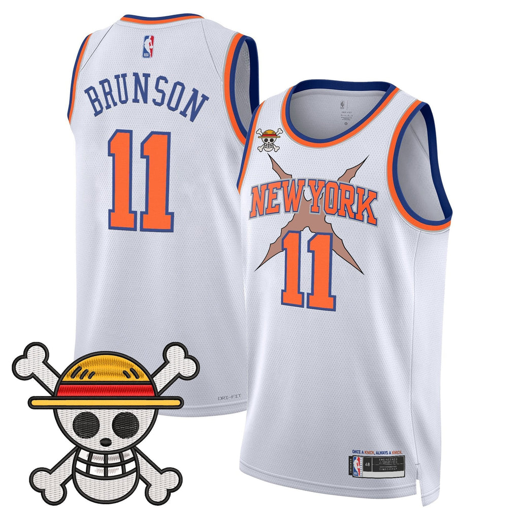 NYK x One Piece Swingman Jersey- Stitched