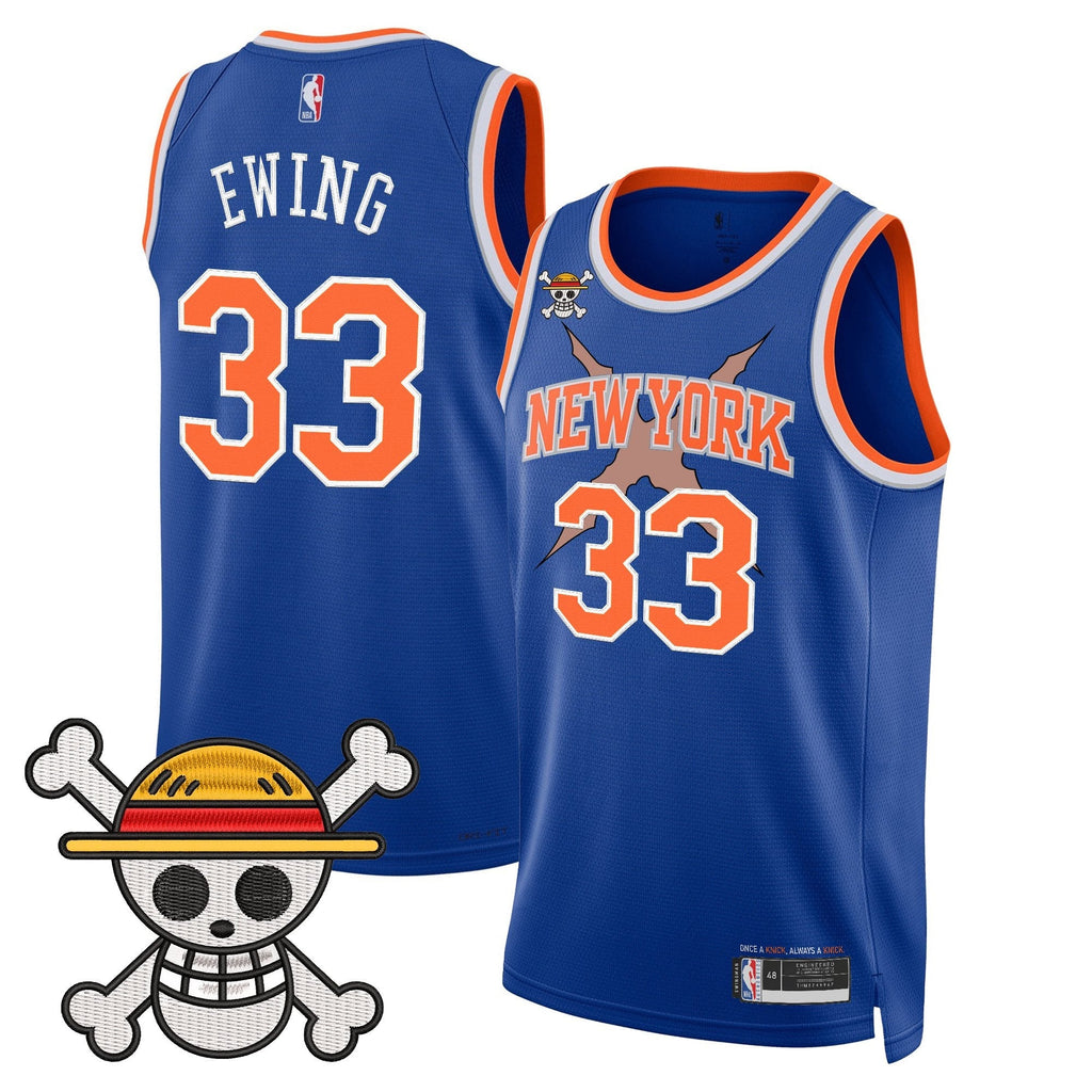 NYK x One Piece Swingman Jersey- Stitched