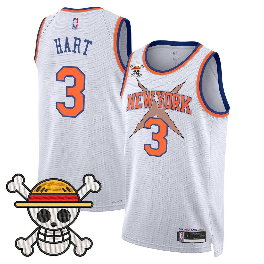NYK x One Piece Swingman Jersey- Stitched