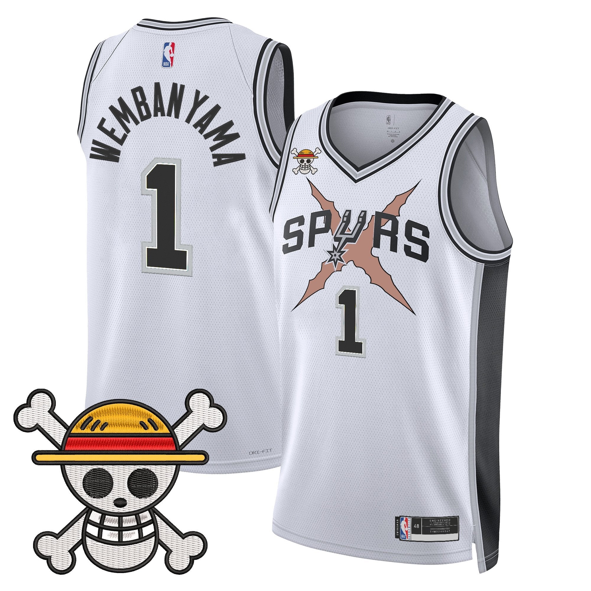 SAS x One Piece Jersey Collection - Stitched