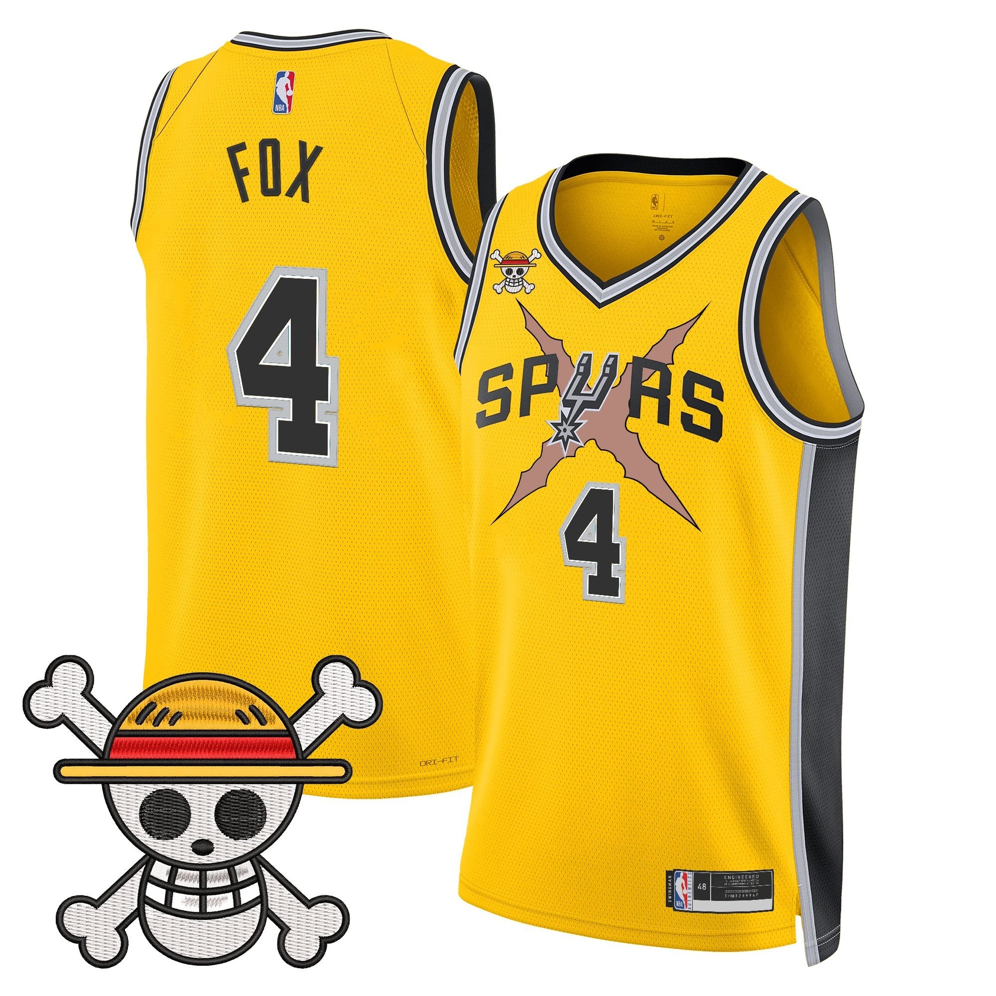 SAS x One Piece Jersey Collection - Stitched