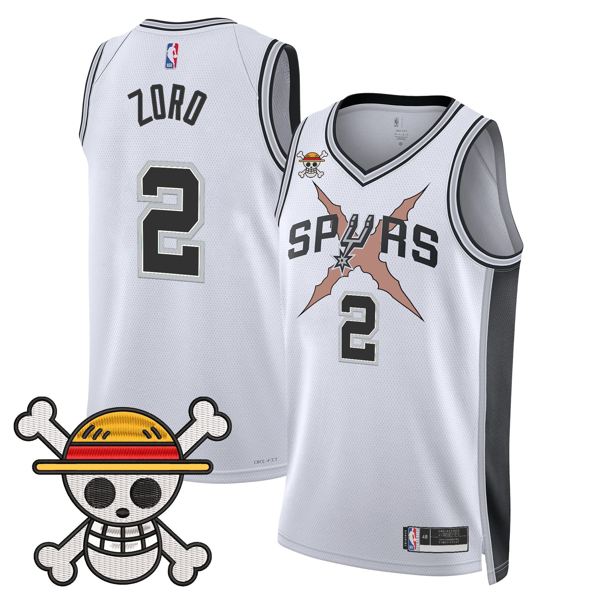 SAS x One Piece Jersey Collection - Stitched