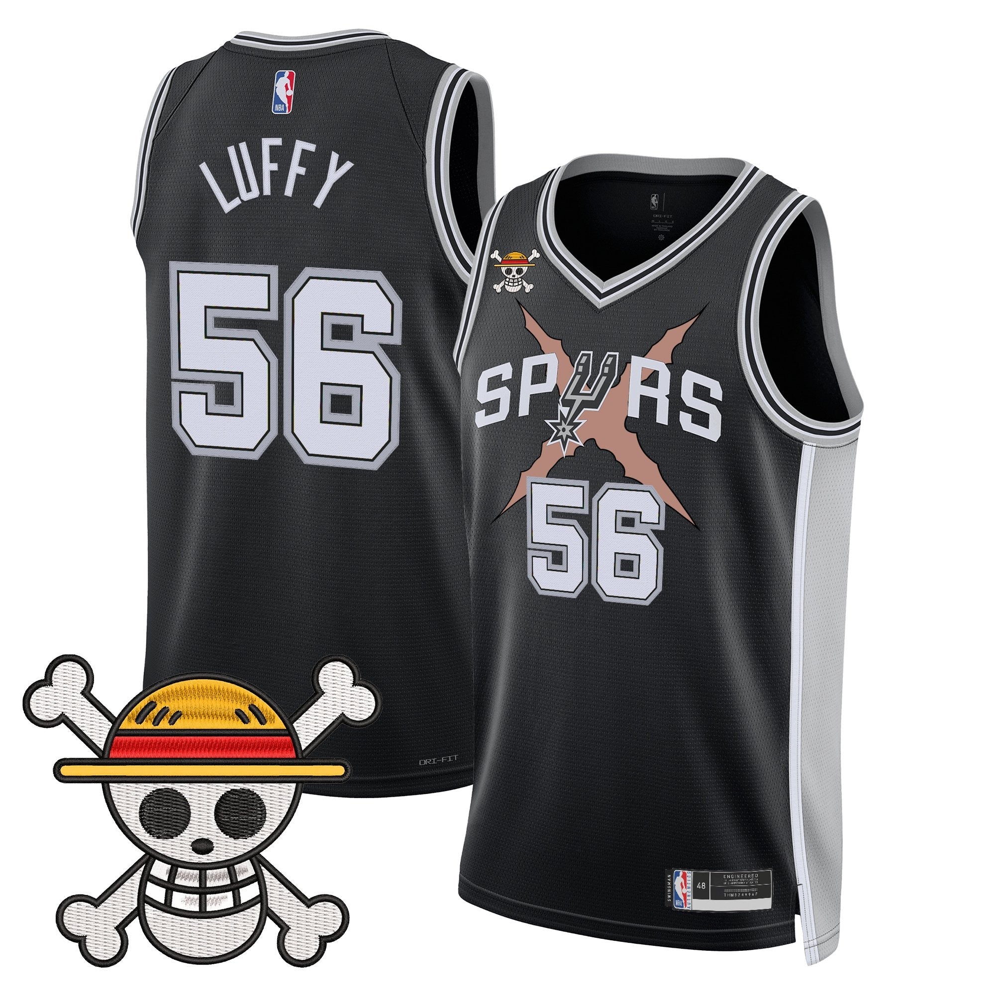 SAS x One Piece Jersey Collection - Stitched