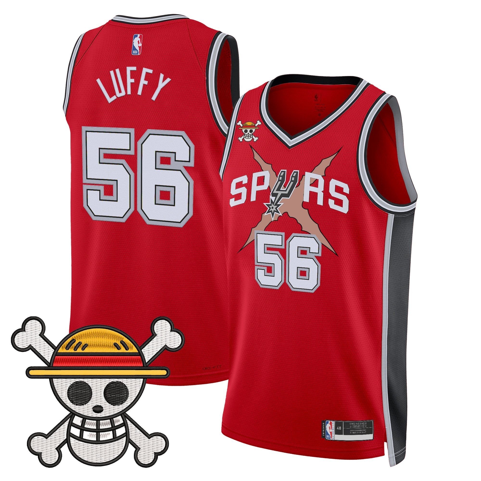 SAS x One Piece Jersey Collection - Stitched