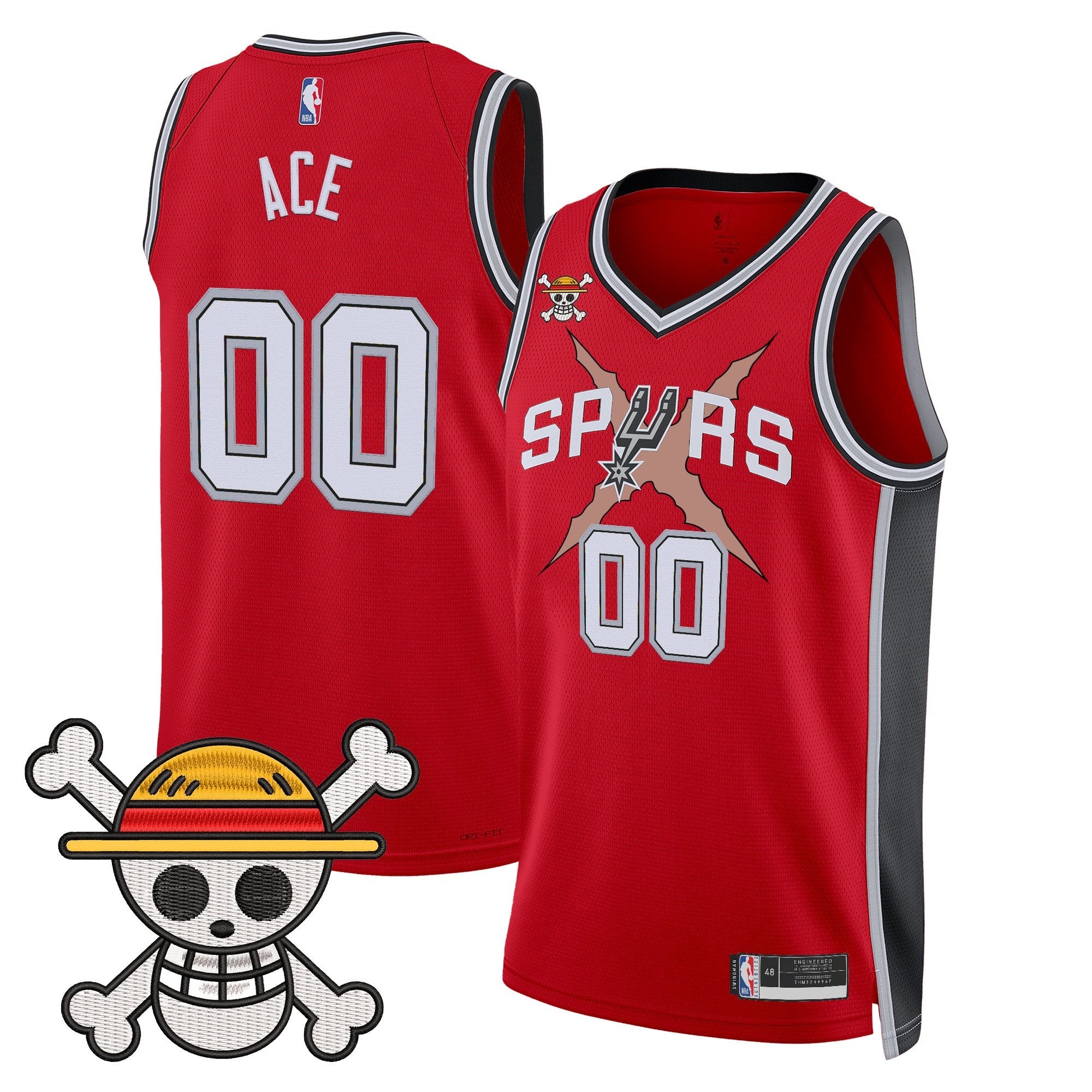 SAS x One Piece Jersey Collection - Stitched