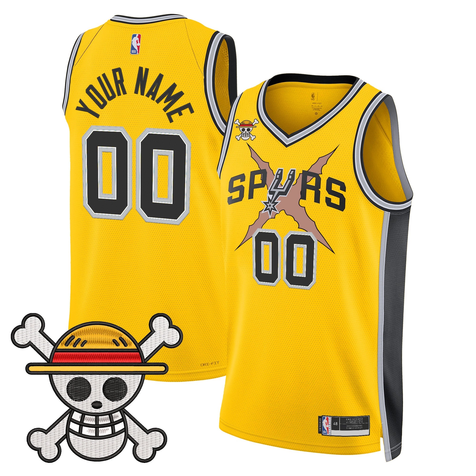 SAS x One Piece Custom Jersey Collection - Stitched