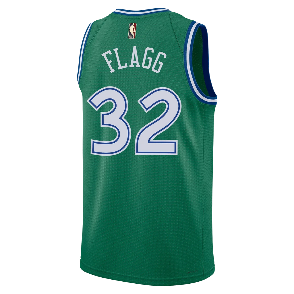 Cooper Flagg Dallas Mavericks Unisex Jersey - Hardwood Classic - Green