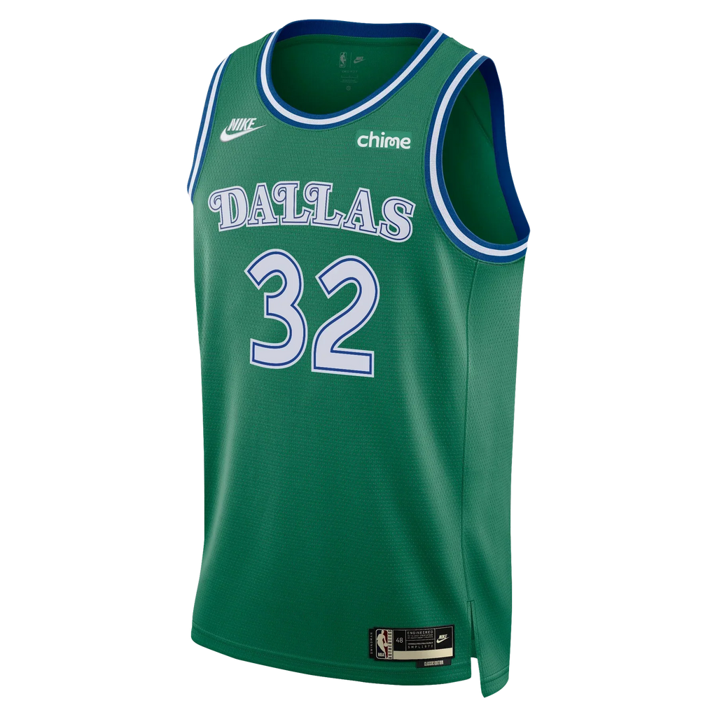 Cooper Flagg Dallas Mavericks Unisex Jersey - Hardwood Classic - Green