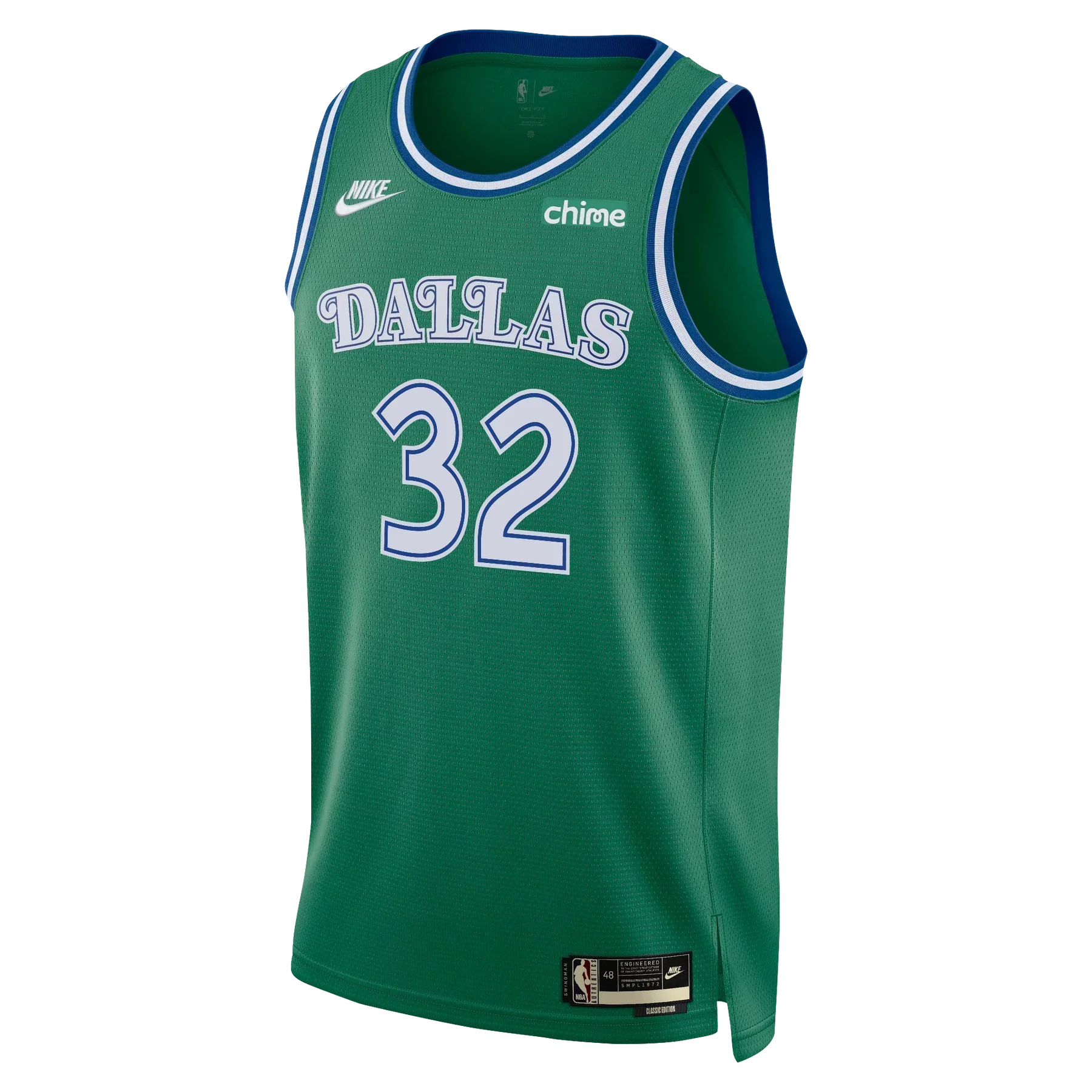 Cooper Flagg Dallas Mavericks Unisex Jersey - Hardwood Classic - Green