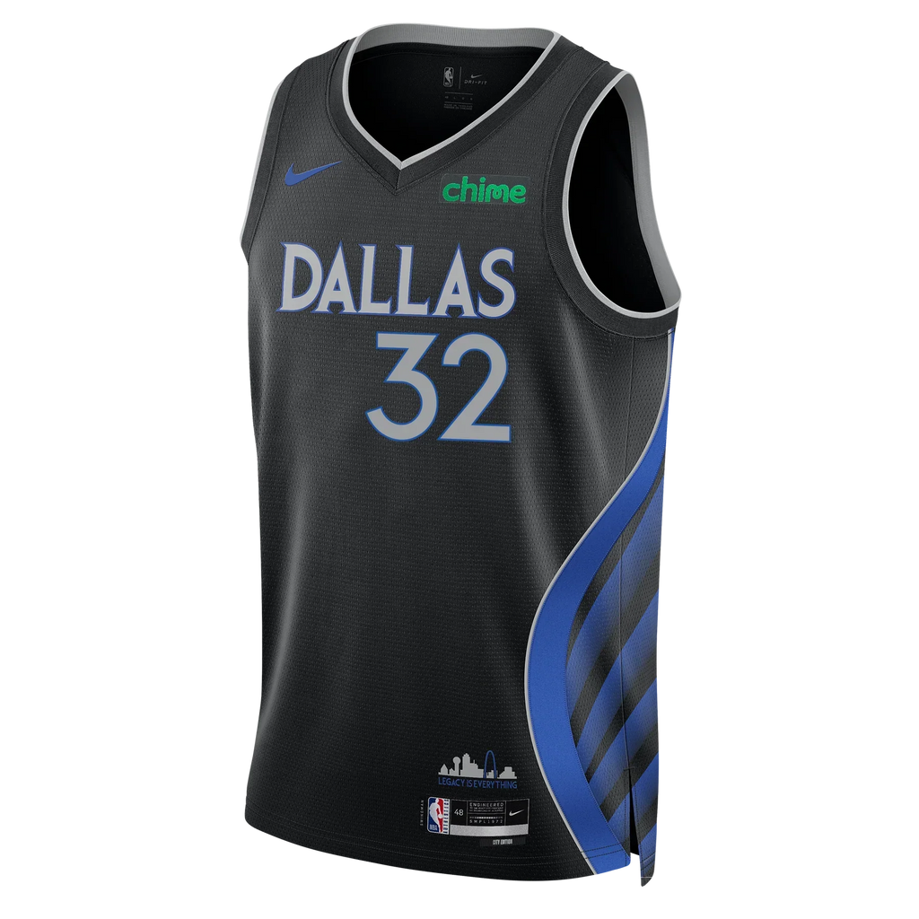 Cooper Flagg Dallas Mavericks Unisex Jersey - City Edition - Black