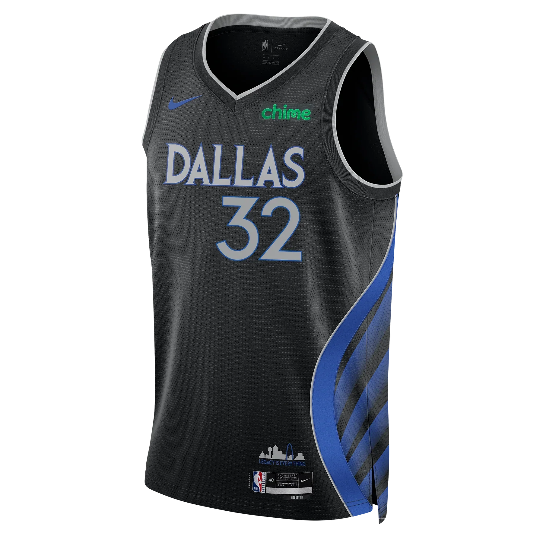 Cooper Flagg Dallas Mavericks Unisex Jersey - City Edition - Black