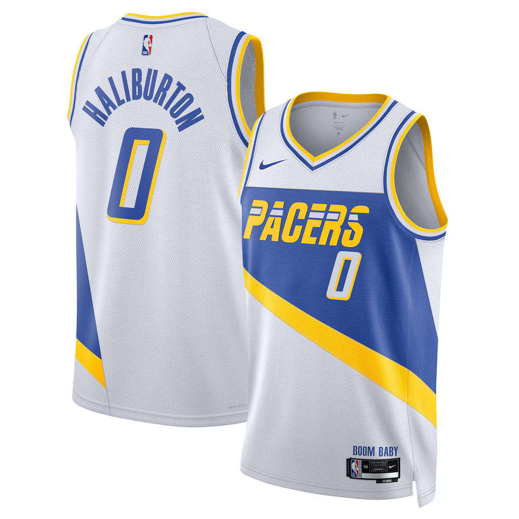 Tyrese Haliburton Indiana Pacers Unisex 2025/26 Jersey - White - City Edition